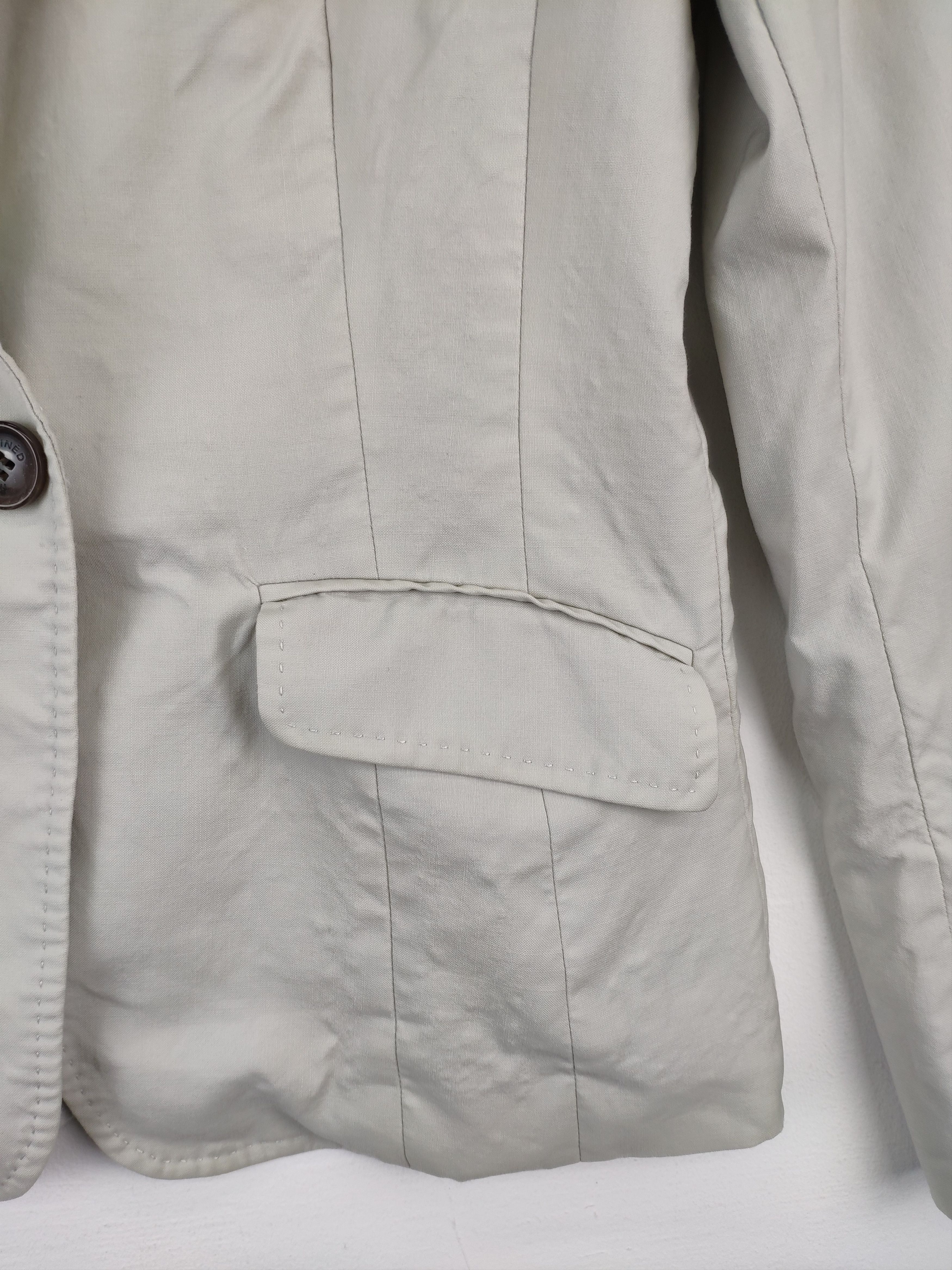 Designer × Yohji Yamamoto Ined Yohji Yamamoto Wool Blazer Jacket Size XS / US 0-2 / IT 36-38 - 12 Thumbnail