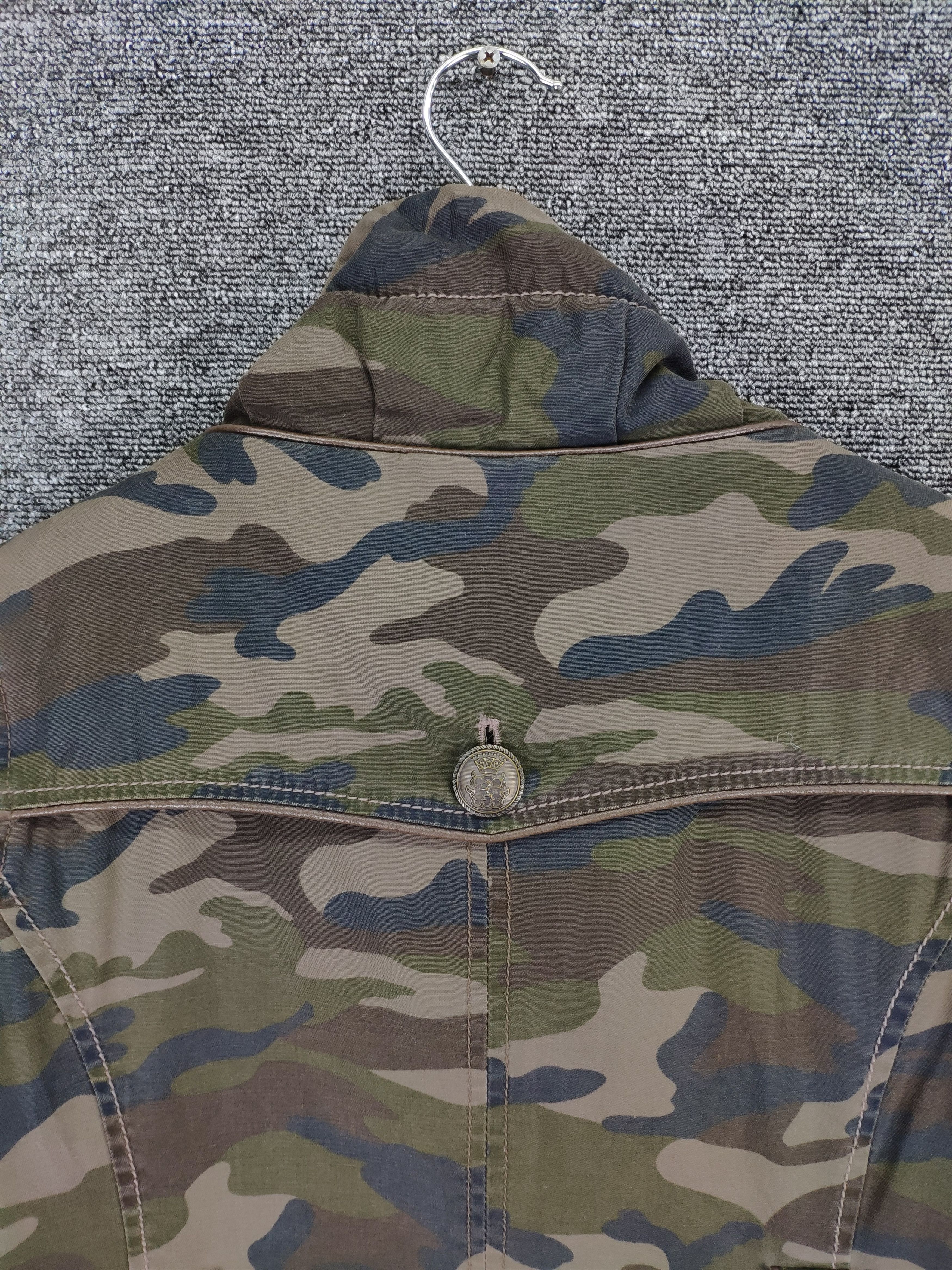 Other Steal 💥 Vintage Camouflage Jacket US Army Air Force Style Size US S / EU 44-46 / 1 - 16 Thumbnail