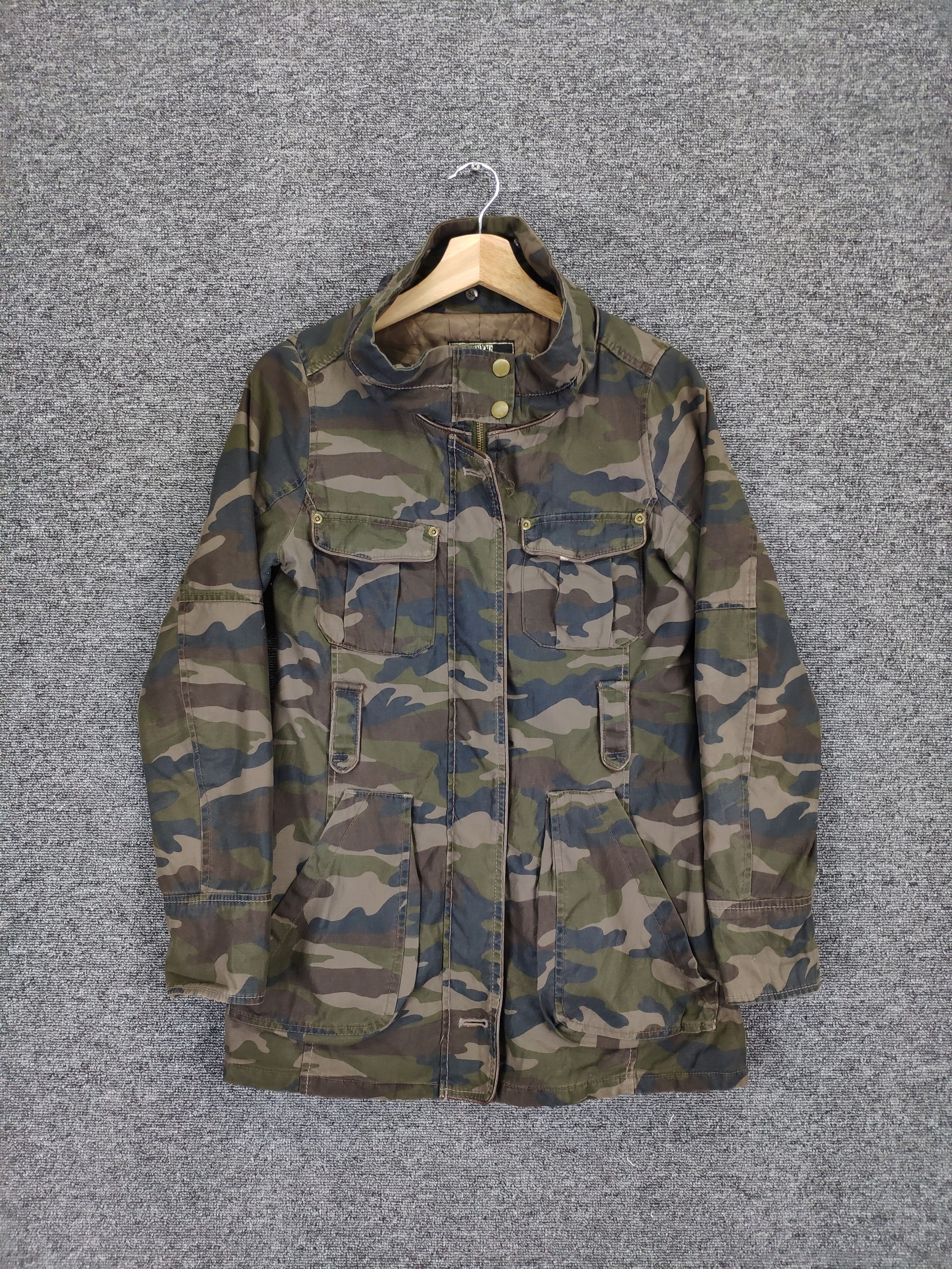 Other Steal 💥 Vintage Camouflage Jacket US Army Air Force Style Size US S / EU 44-46 / 1 - 1 Thumbnail