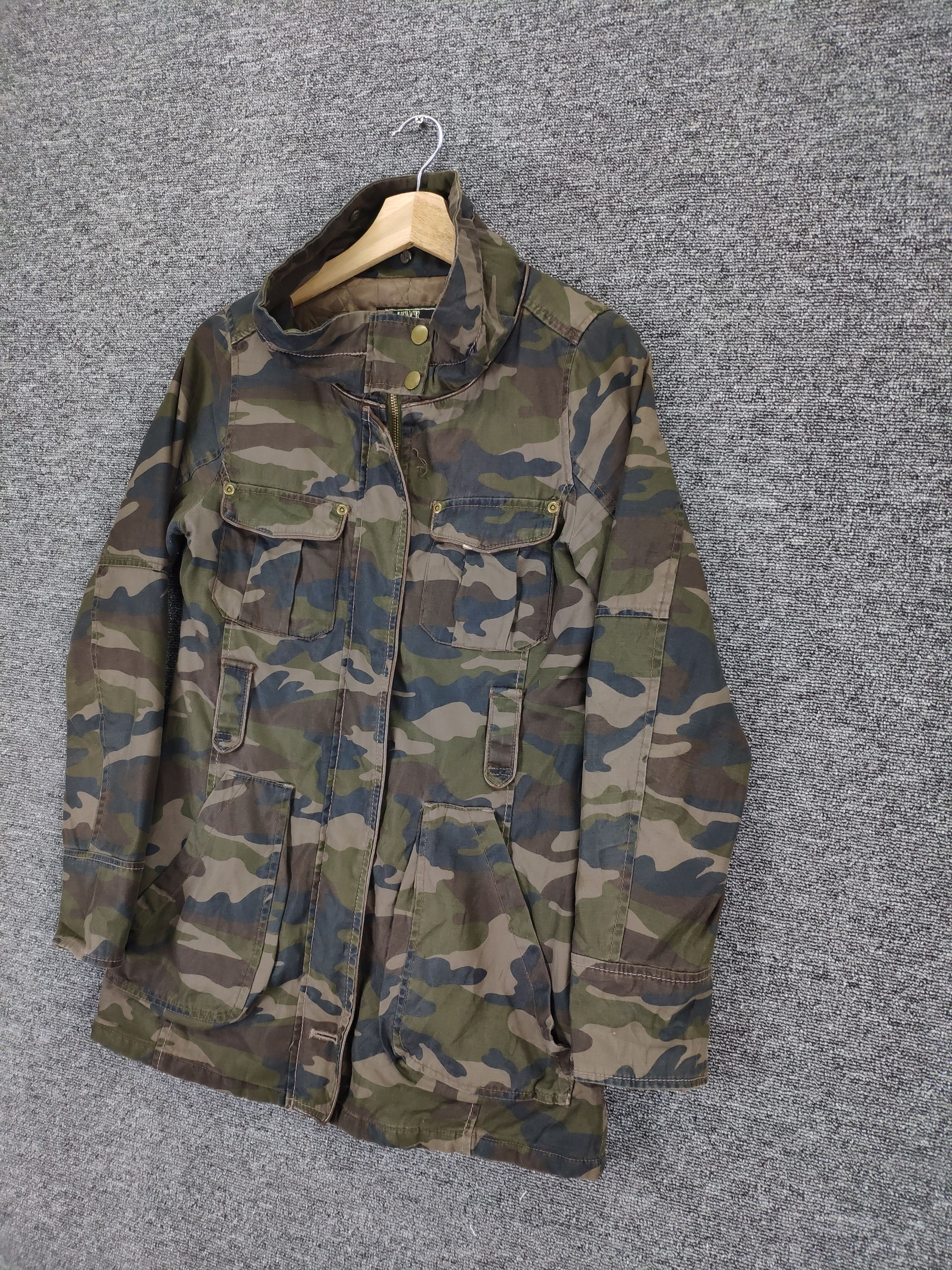 Other Steal 💥 Vintage Camouflage Jacket US Army Air Force Style Size US S / EU 44-46 / 1 - 2 Thumbnail