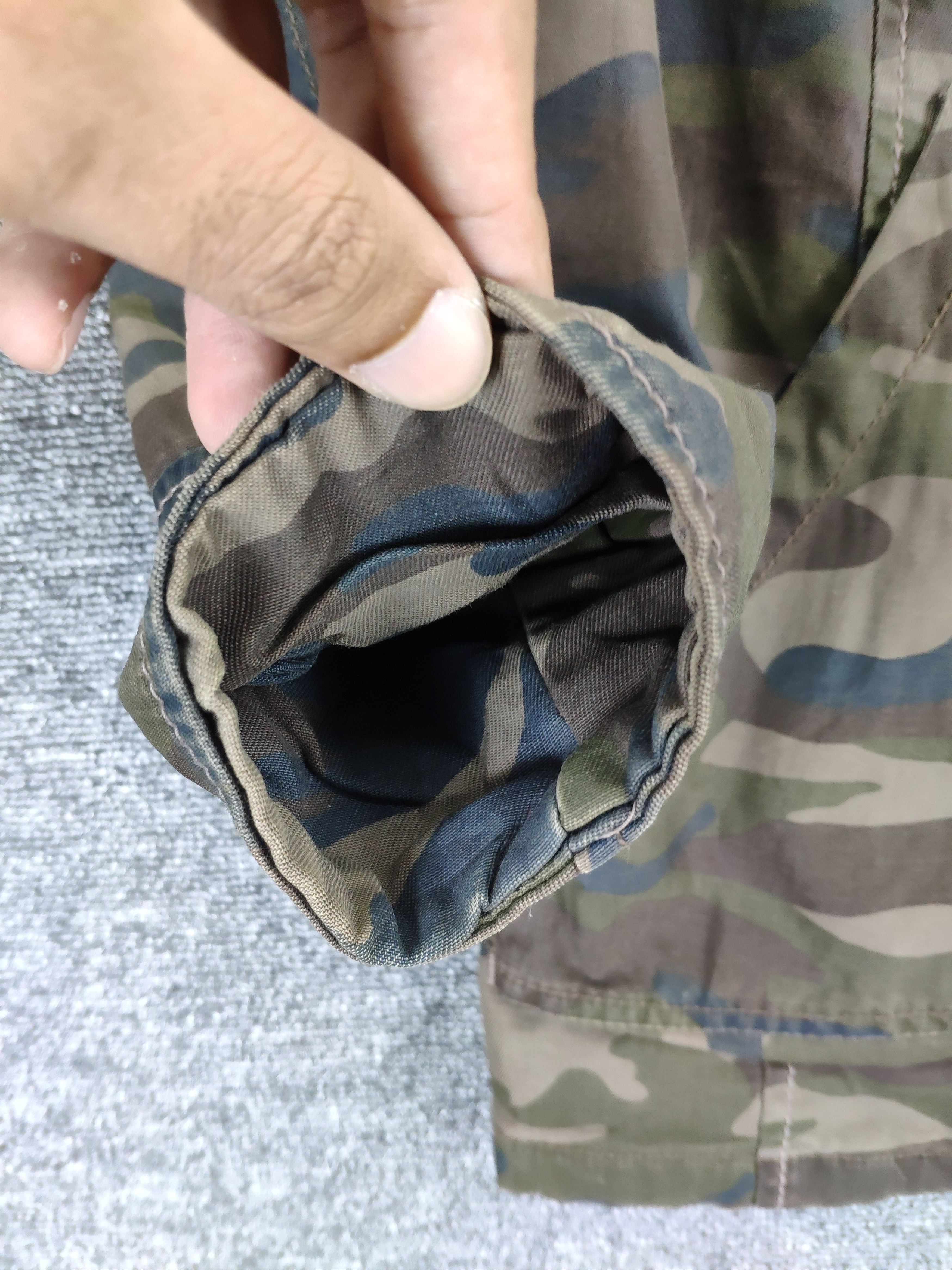 Other Steal 💥 Vintage Camouflage Jacket US Army Air Force Style Size US S / EU 44-46 / 1 - 7 Thumbnail