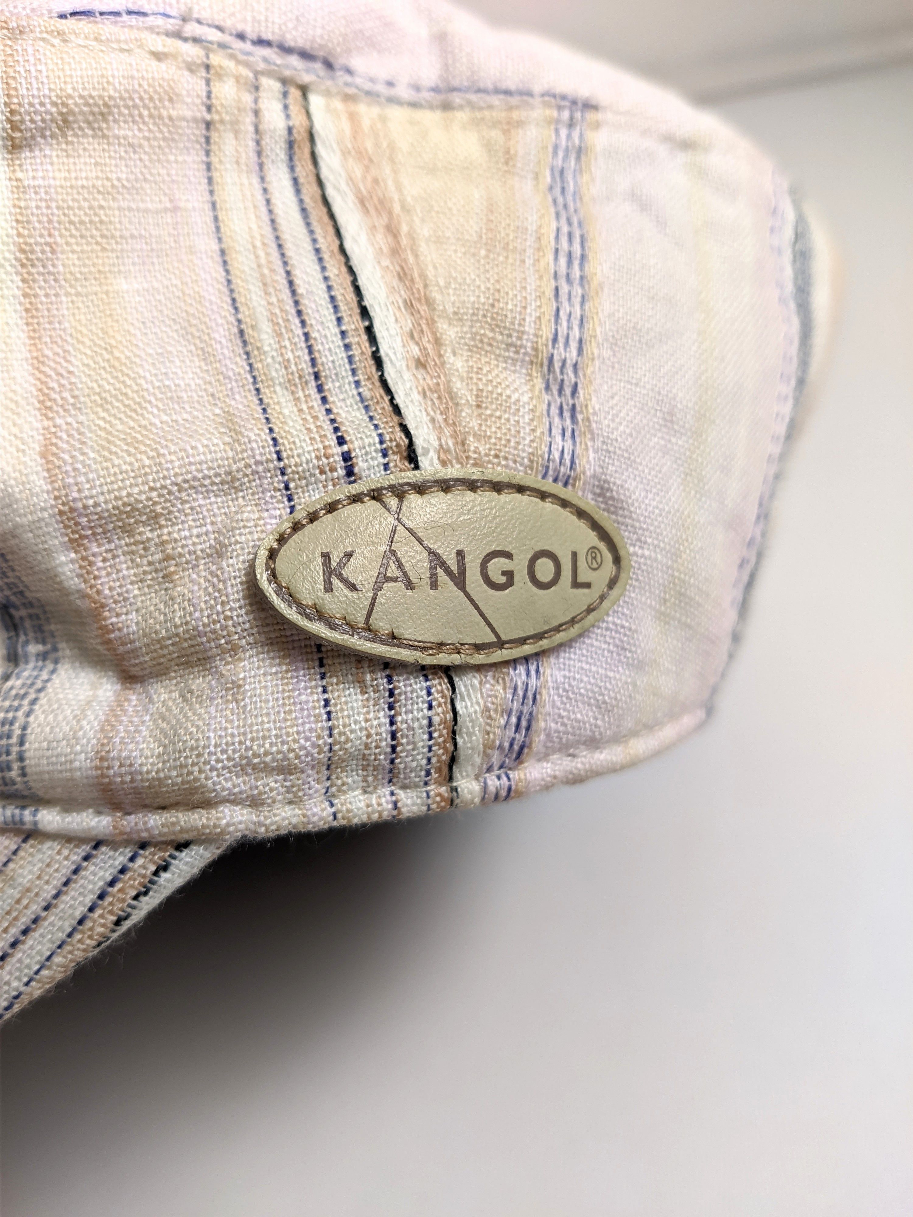 Kangol vintage kangol hat beret striped y2k Size ONE SIZE - 2 Thumbnail