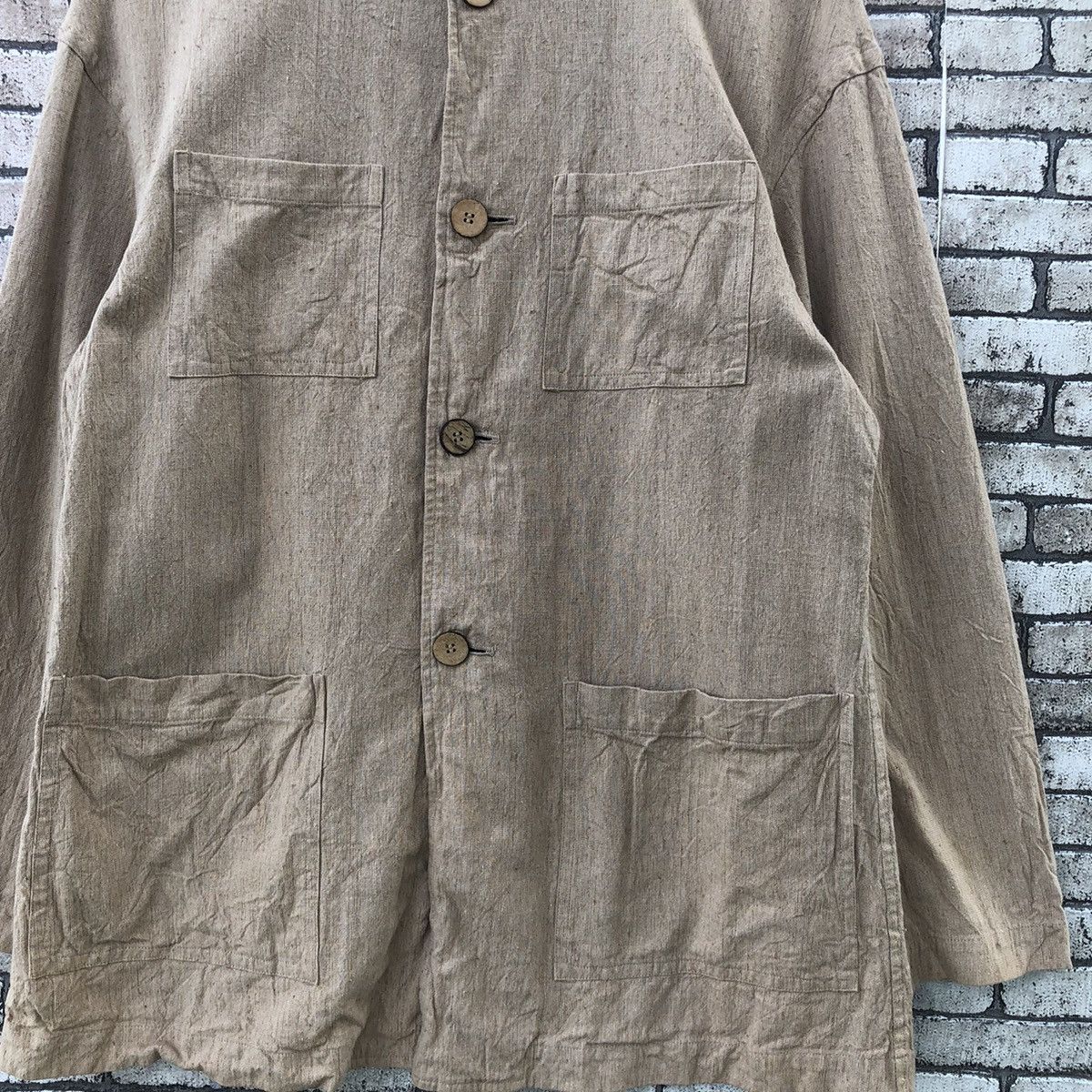 Tete Homme Tete Homme by Katoh Kazutaka Outerwear Worker Light Jacket Size US L / EU 52-54 / 3 - 4 Thumbnail