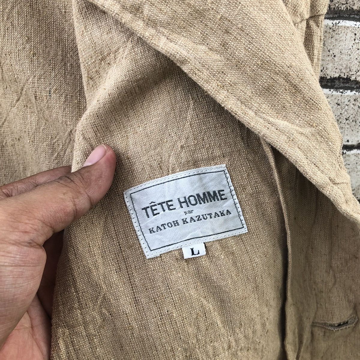 Tete Homme Tete Homme by Katoh Kazutaka Outerwear Worker Light Jacket Size US L / EU 52-54 / 3 - 8 Thumbnail