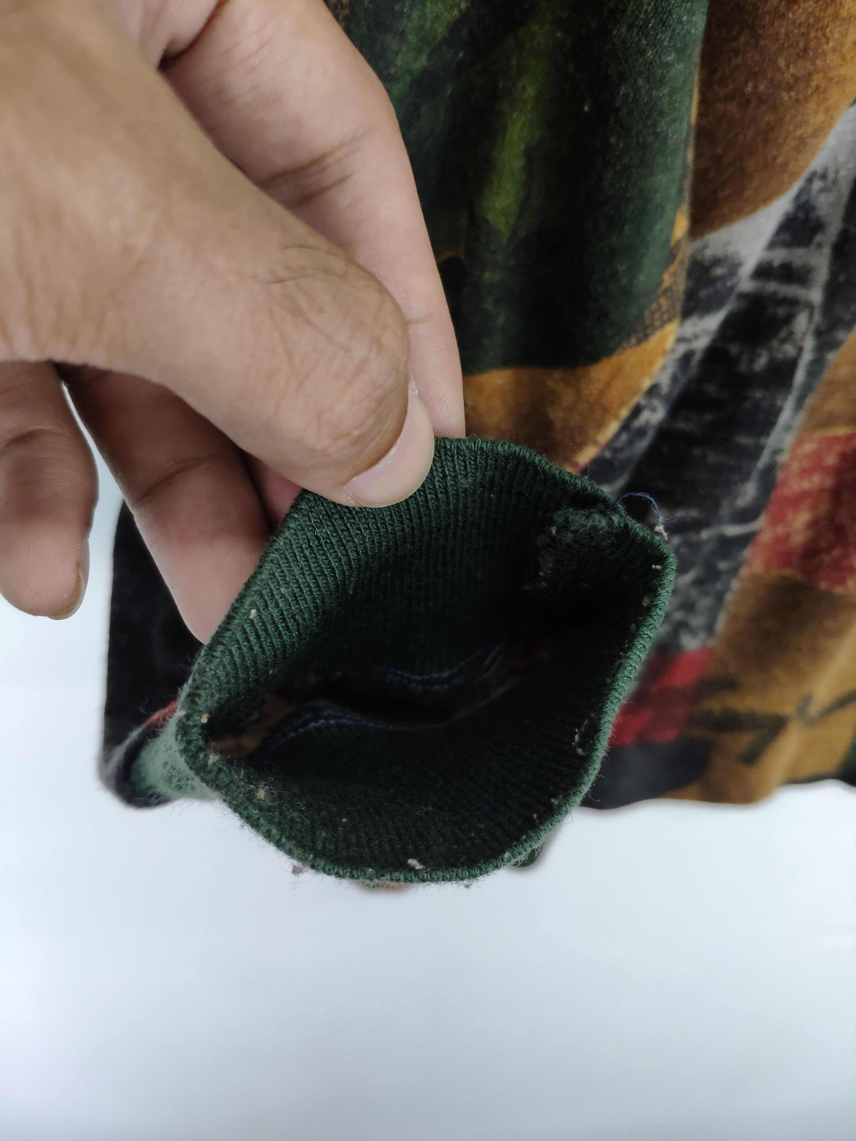 Japanese Brand × Vintage Vintage Polo Shirt Long Sleeve Art Motif Size M / US 6-8 / IT 42-44 - 8 Thumbnail