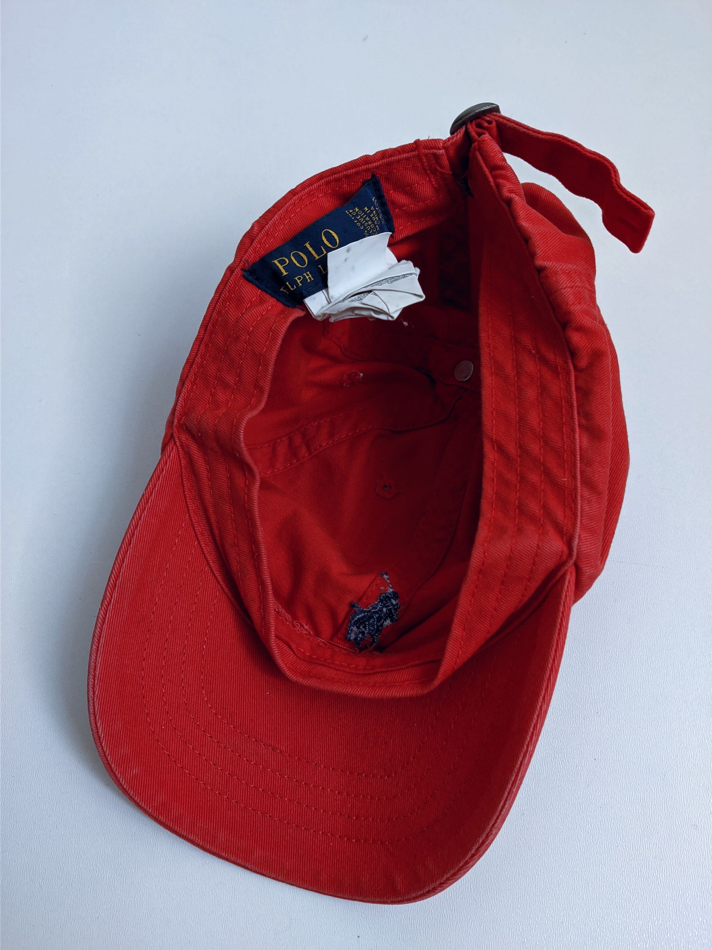 Polo Ralph Lauren polo ralph lauren cap red hat kids Size ONE SIZE - 4 Thumbnail