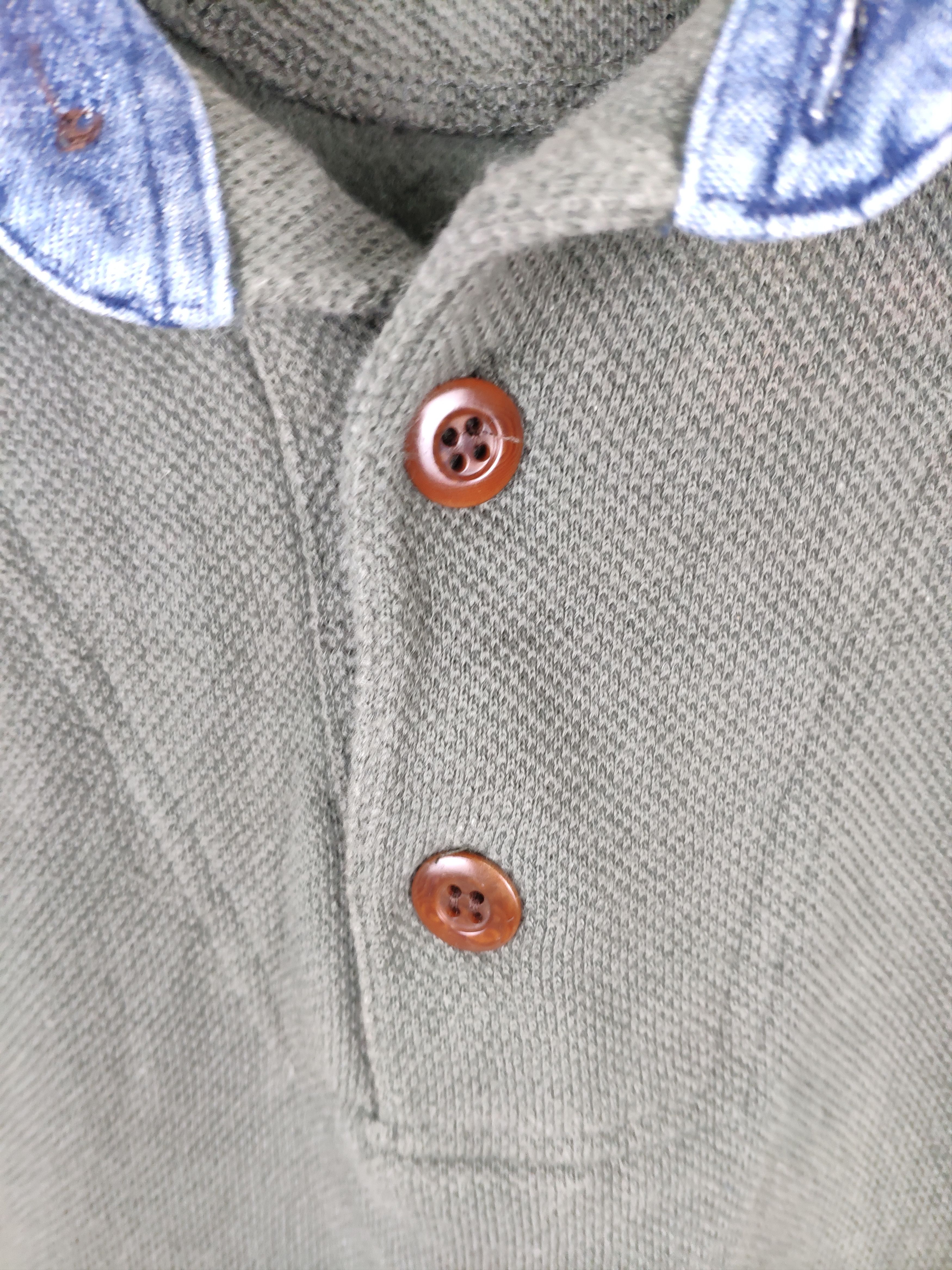 L.L. Bean × Vintage Steal 💥 Vintage LL Bean Polo Shirt Long Sleeve Size US M / EU 48-50 / 2 - 5 Thumbnail