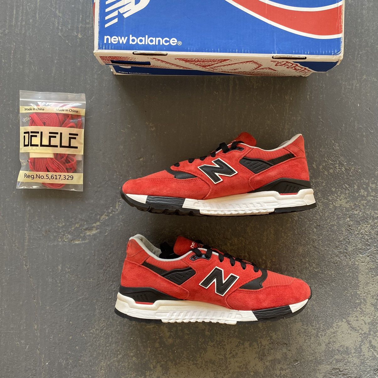 New Balance New Balance 998 M998 Red Size US 8.5 / EU 41-42 - 2 Thumbnail