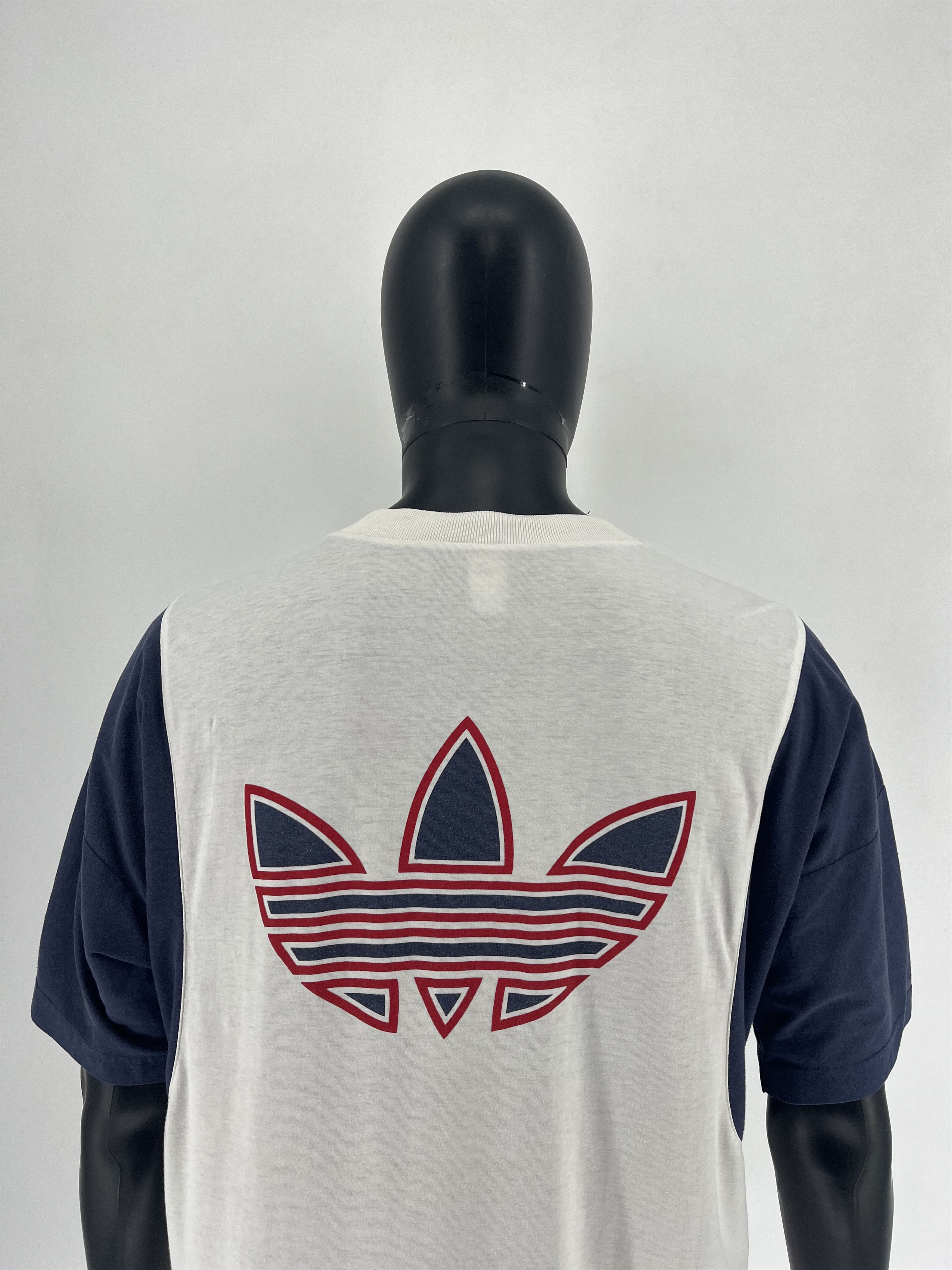 Adidas × Vintage Adidas vintage T-Shirts big logo Size US XL / EU 56 / 4 - 9 Thumbnail