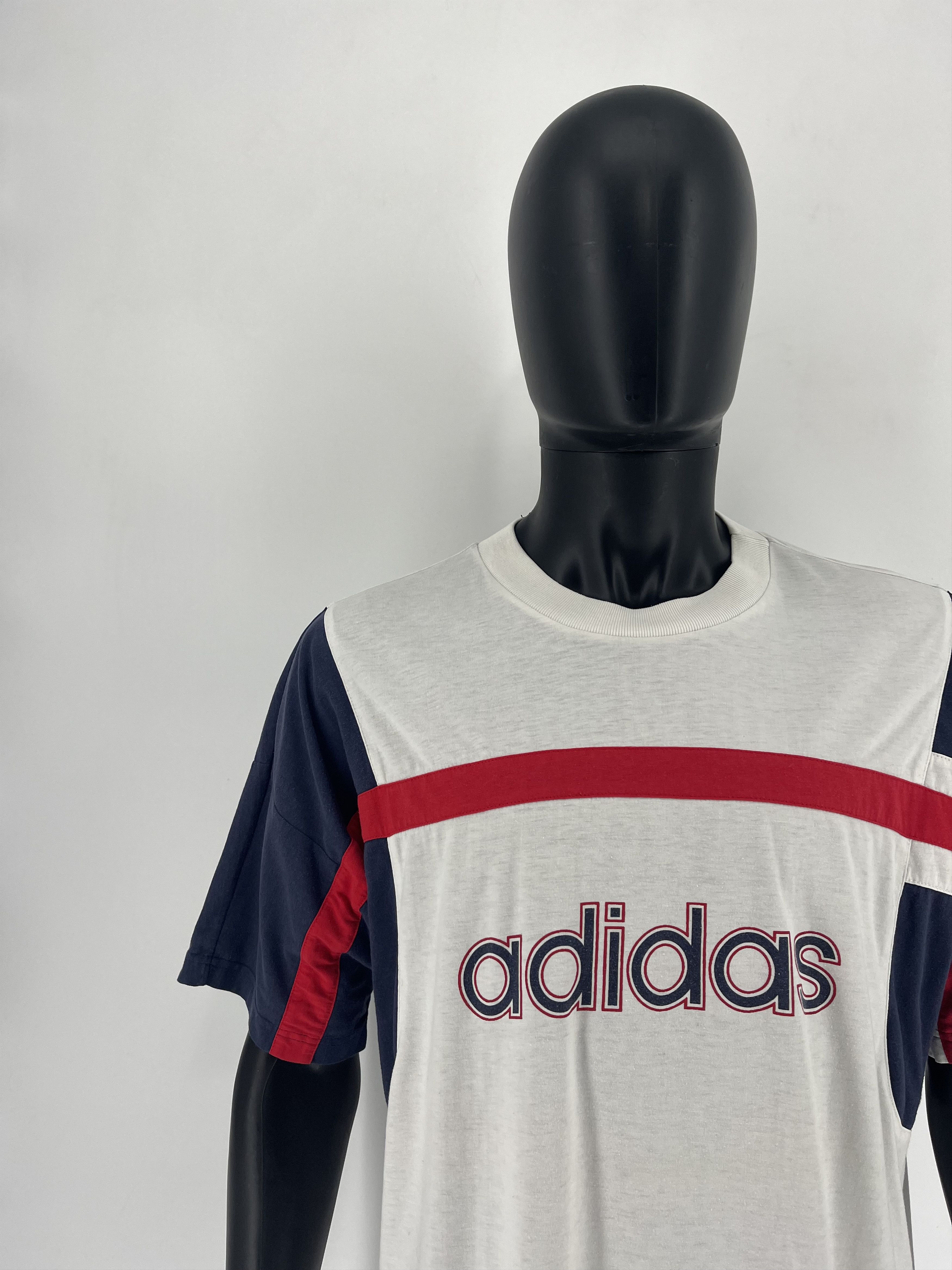 Adidas × Vintage Adidas vintage T-Shirts big logo Size US XL / EU 56 / 4 - 3 Thumbnail