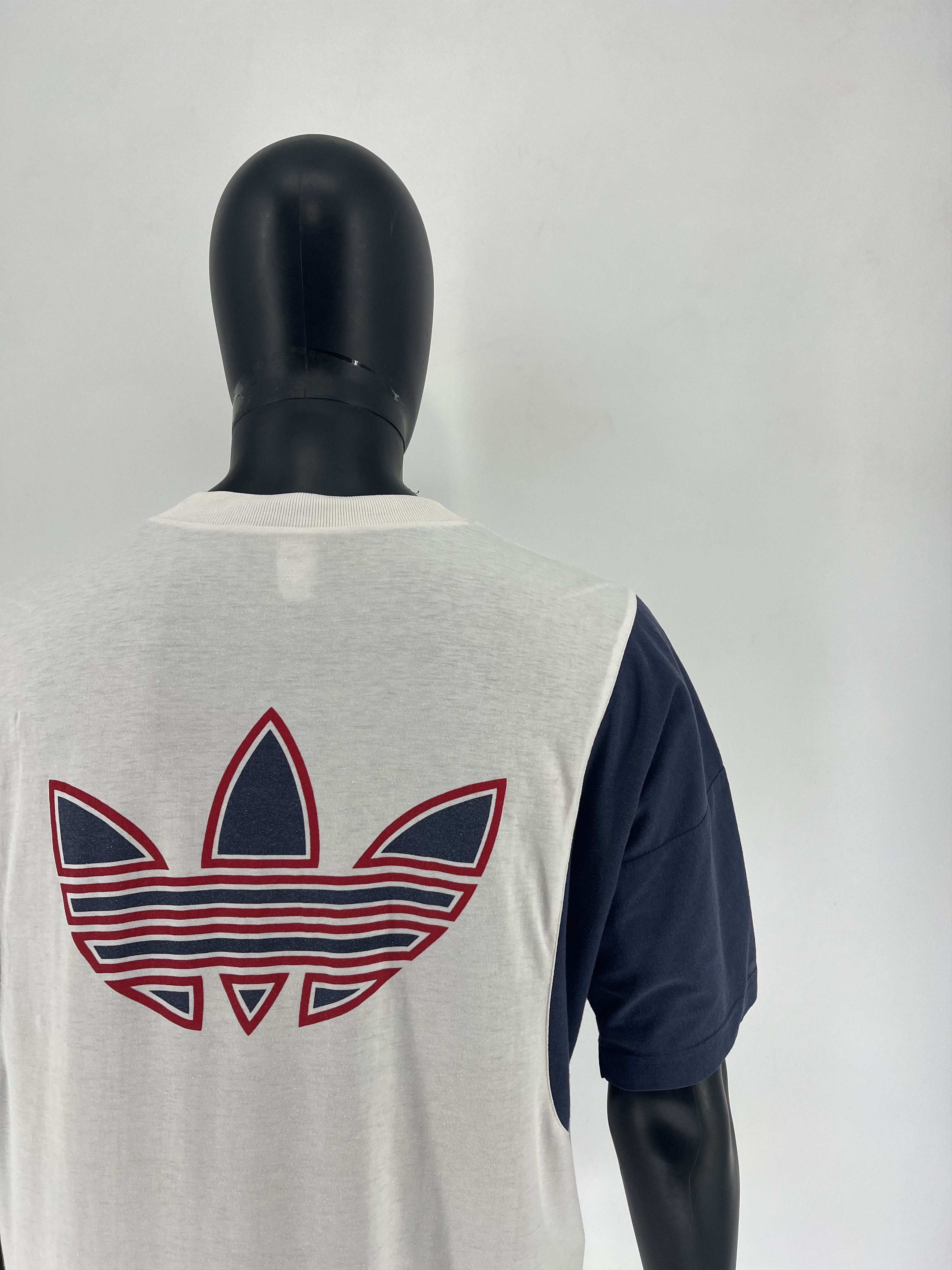 Adidas × Vintage Adidas vintage T-Shirts big logo Size US XL / EU 56 / 4 - 8 Thumbnail