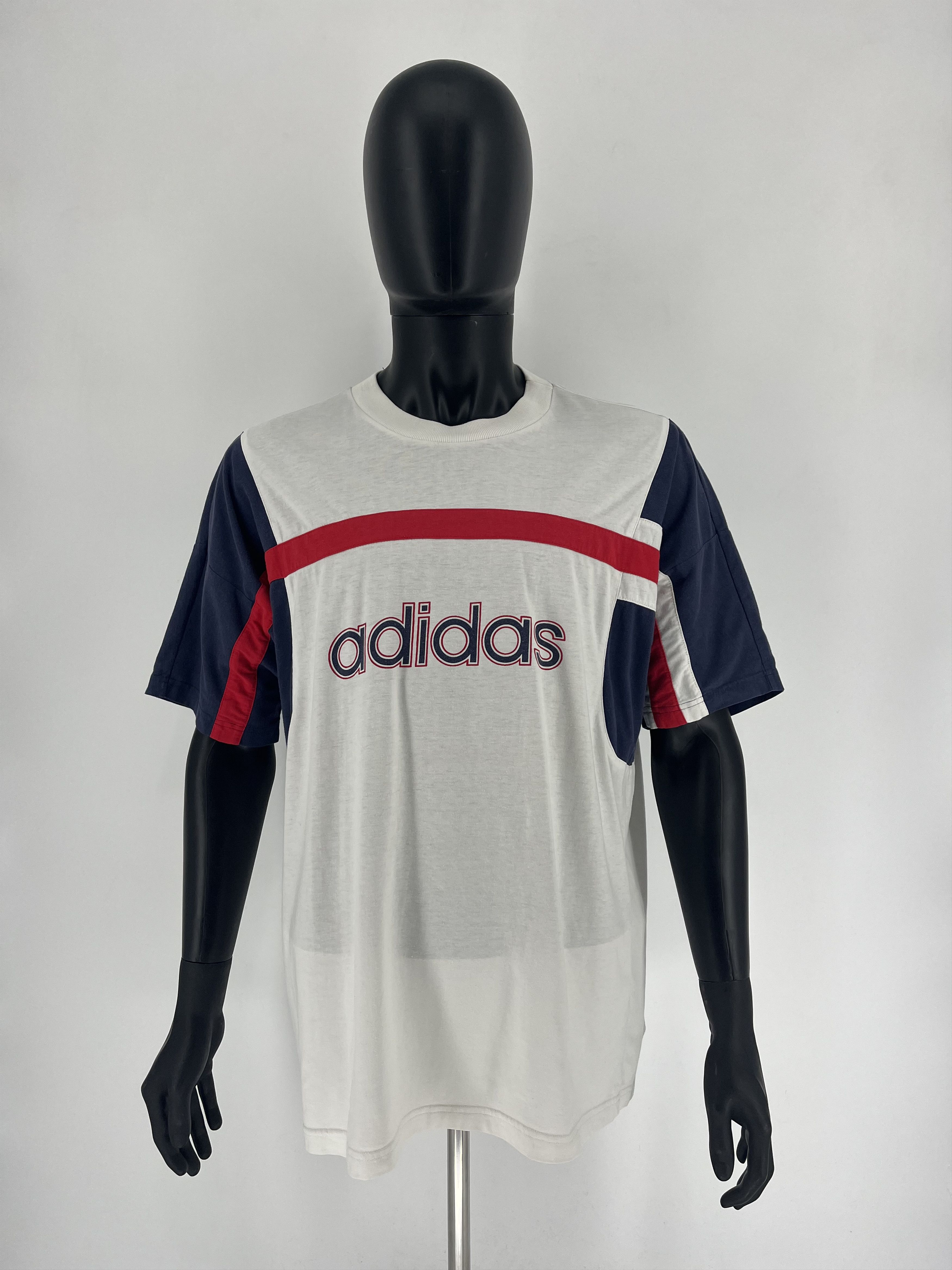 Adidas × Vintage Adidas vintage T-Shirts big logo Size US XL / EU 56 / 4 - 2 Thumbnail