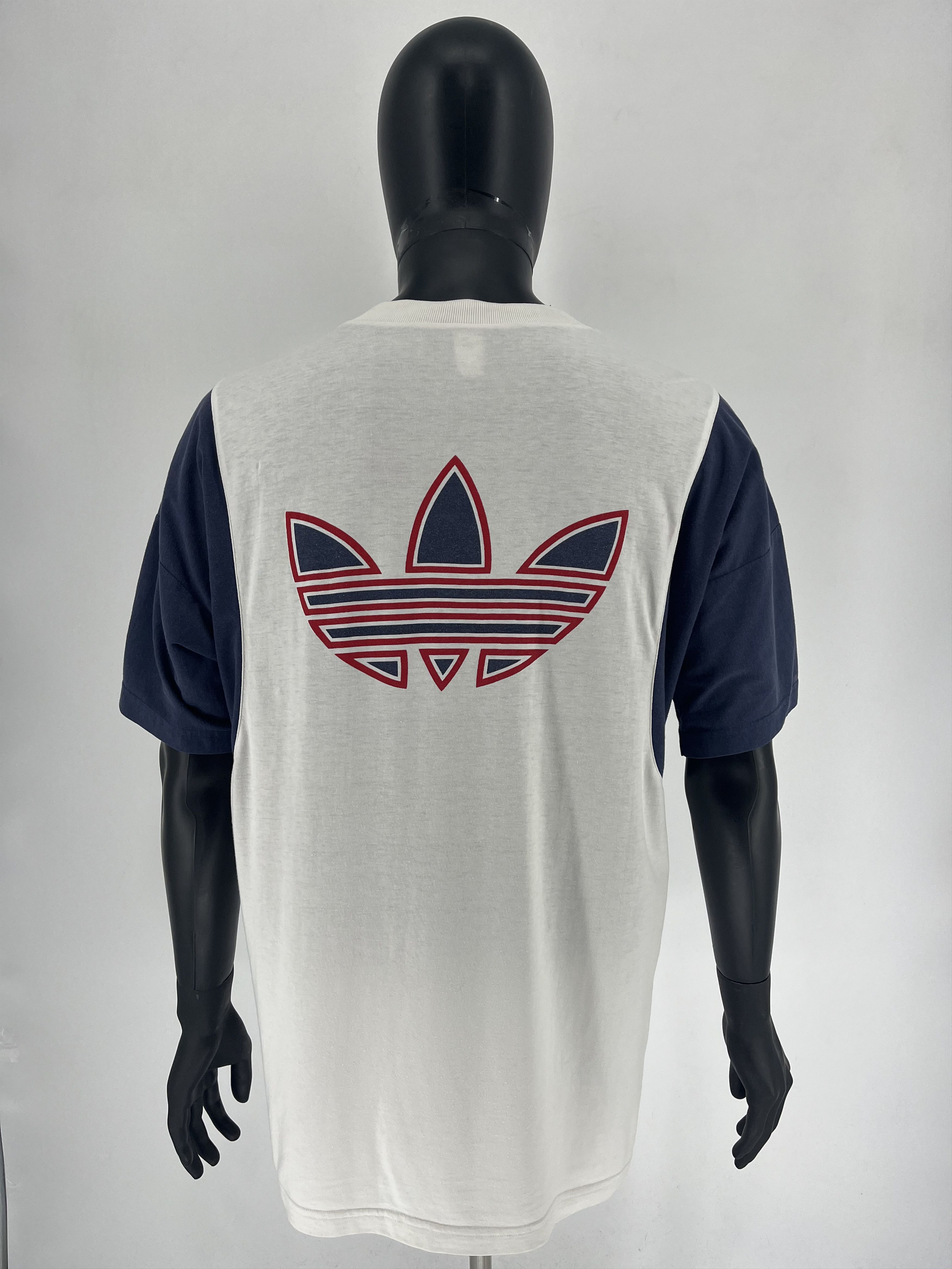 Adidas × Vintage Adidas vintage T-Shirts big logo Size US XL / EU 56 / 4 - 6 Thumbnail