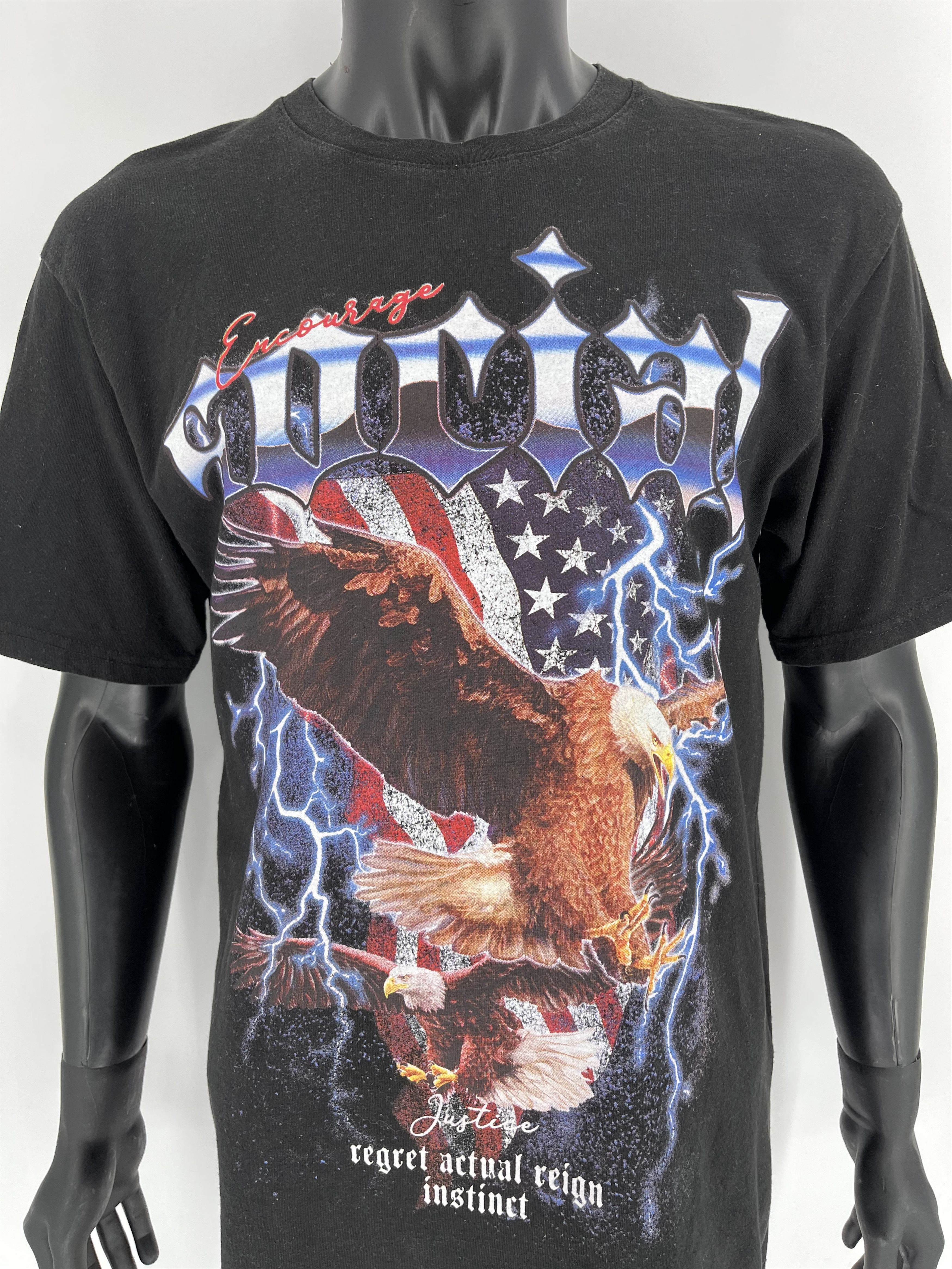 Vintage Vintage Y2K ADULT “ Social “ American tee Size US XL / EU 56 / 4 - 5 Thumbnail