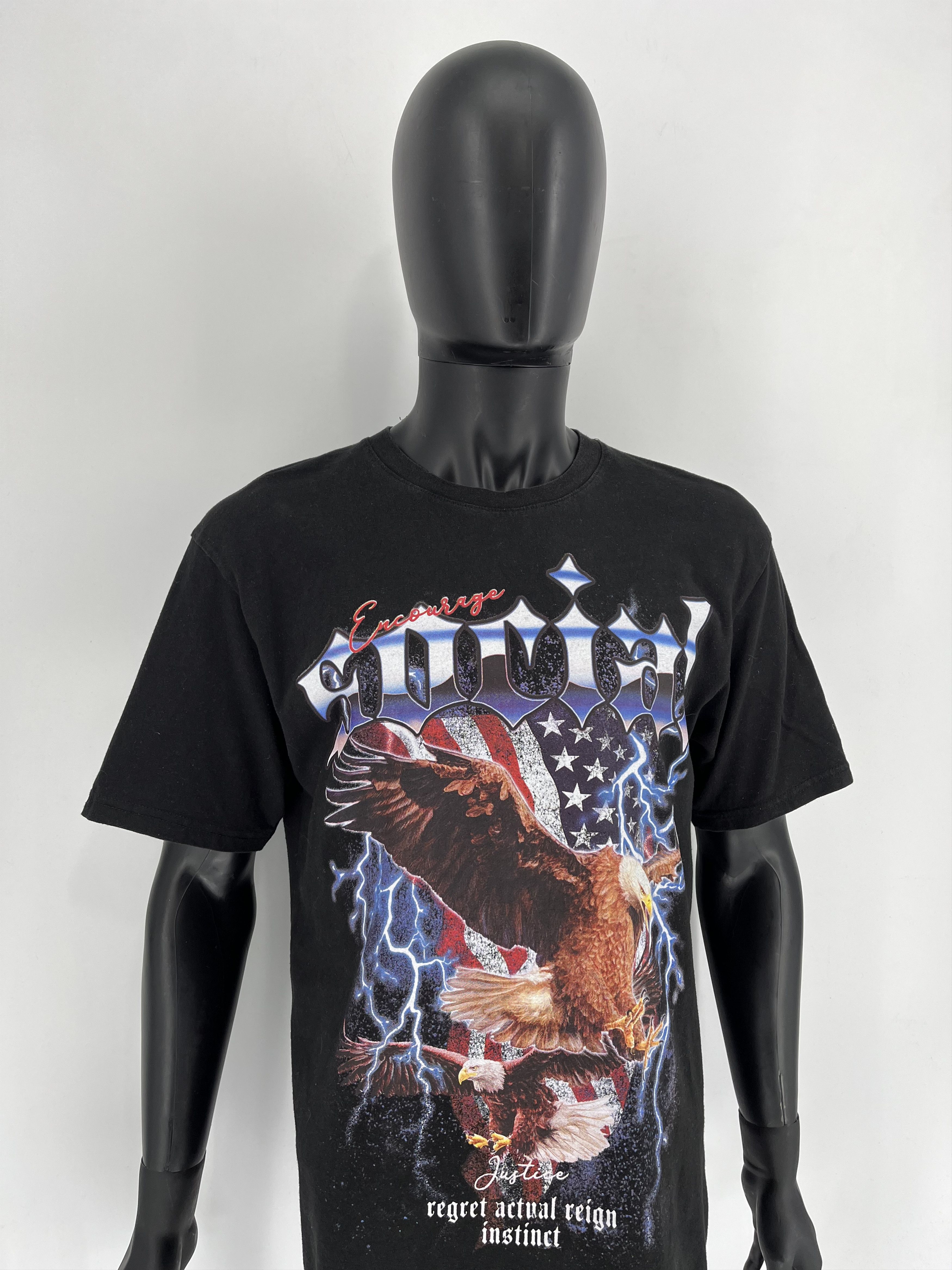 Vintage Vintage Y2K ADULT “ Social “ American tee Size US XL / EU 56 / 4 - 3 Thumbnail