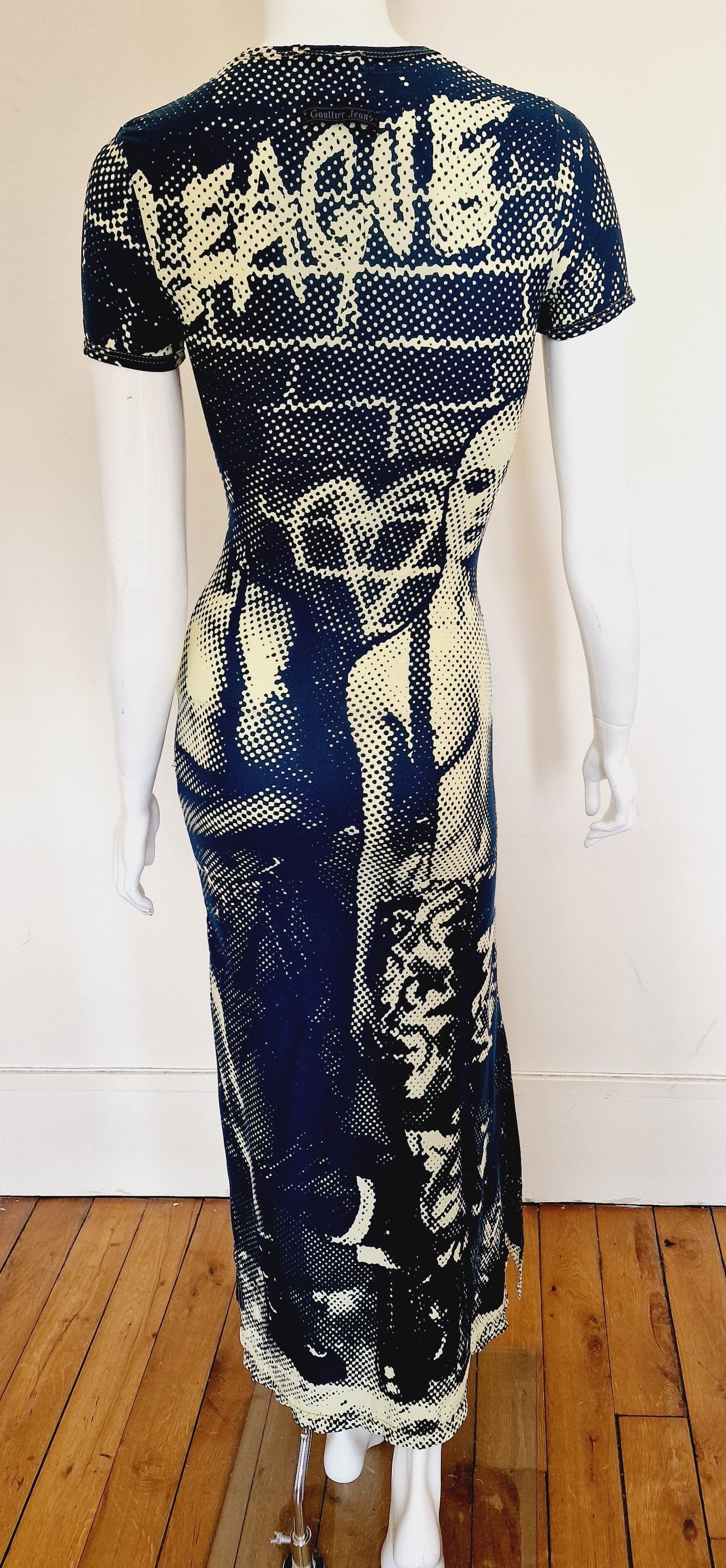 Jean Paul Gaultier Jean Paul Gaultier Punk Fight Against Racism 1997 Dress Size S / US 4 / IT 40 - 12 Thumbnail