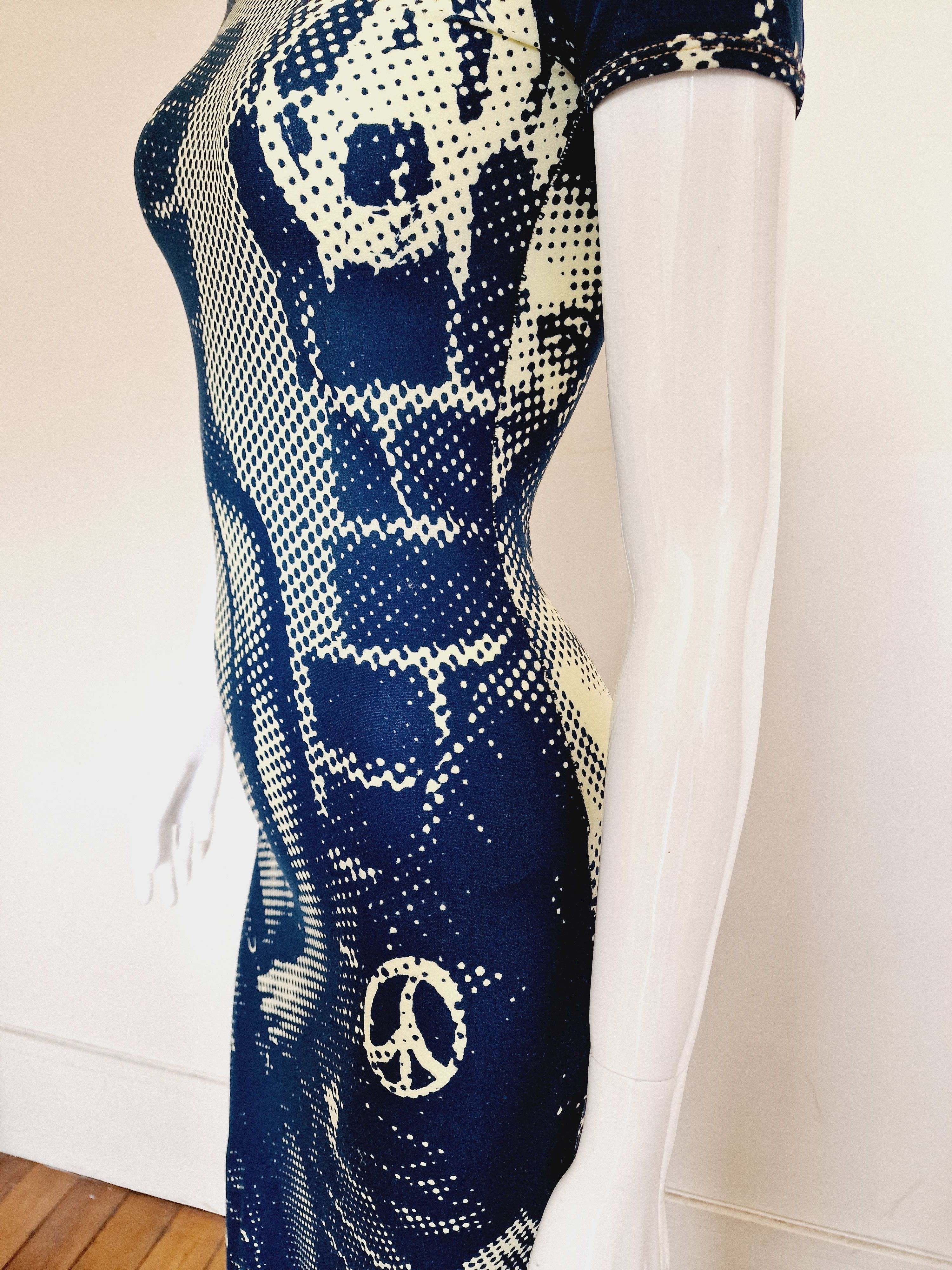 Jean Paul Gaultier Jean Paul Gaultier Punk Fight Against Racism 1997 Dress Size S / US 4 / IT 40 - 11 Thumbnail
