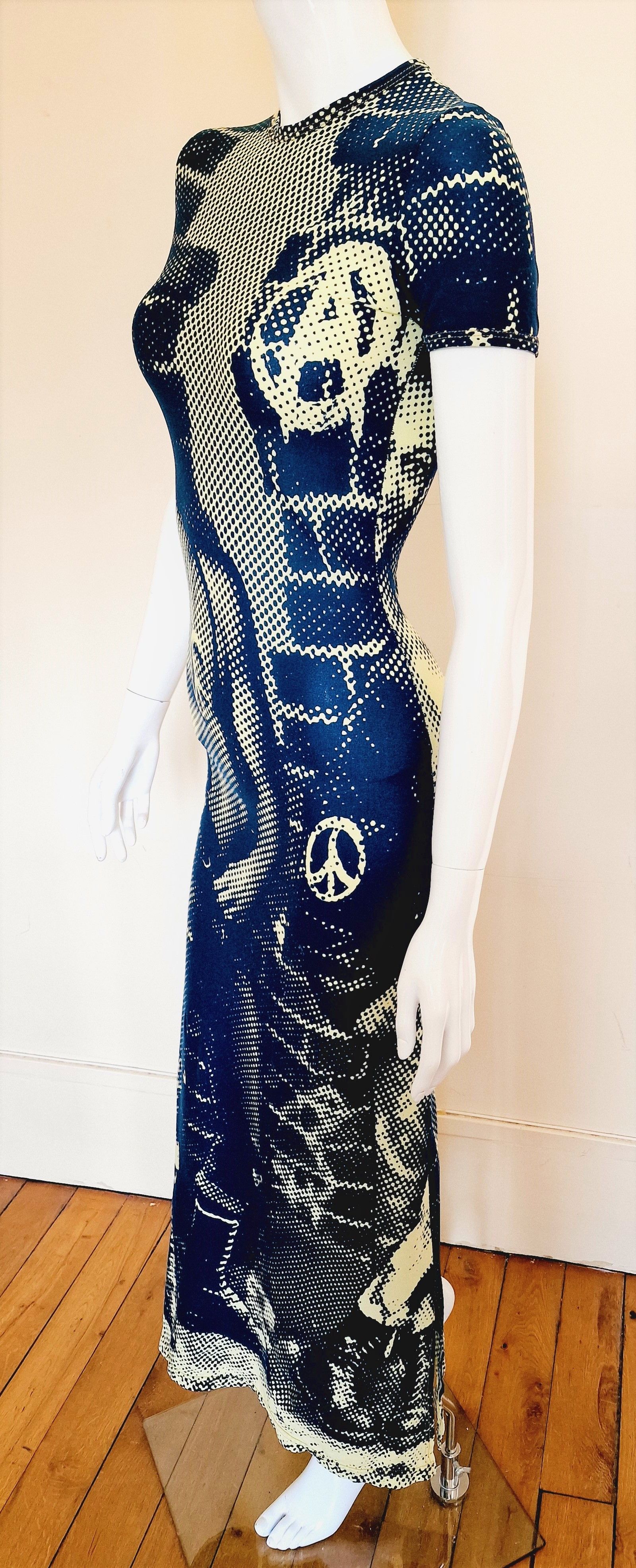 Jean Paul Gaultier Jean Paul Gaultier Punk Fight Against Racism 1997 Dress Size S / US 4 / IT 40 - 9 Thumbnail