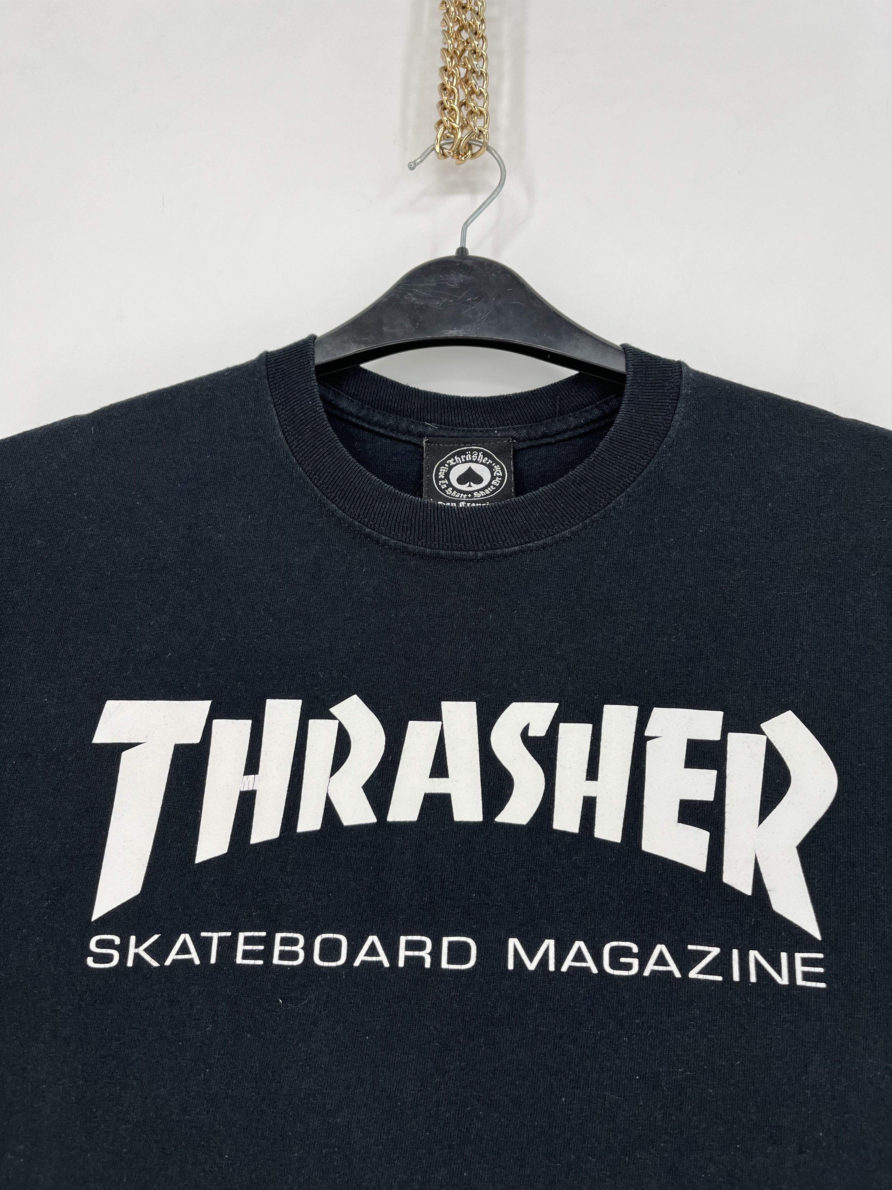 Thrasher × Vintage Thrasher Magazine Skateboarding streetwear vintage tee Size US S / EU 44-46 / 1 - 5 Thumbnail
