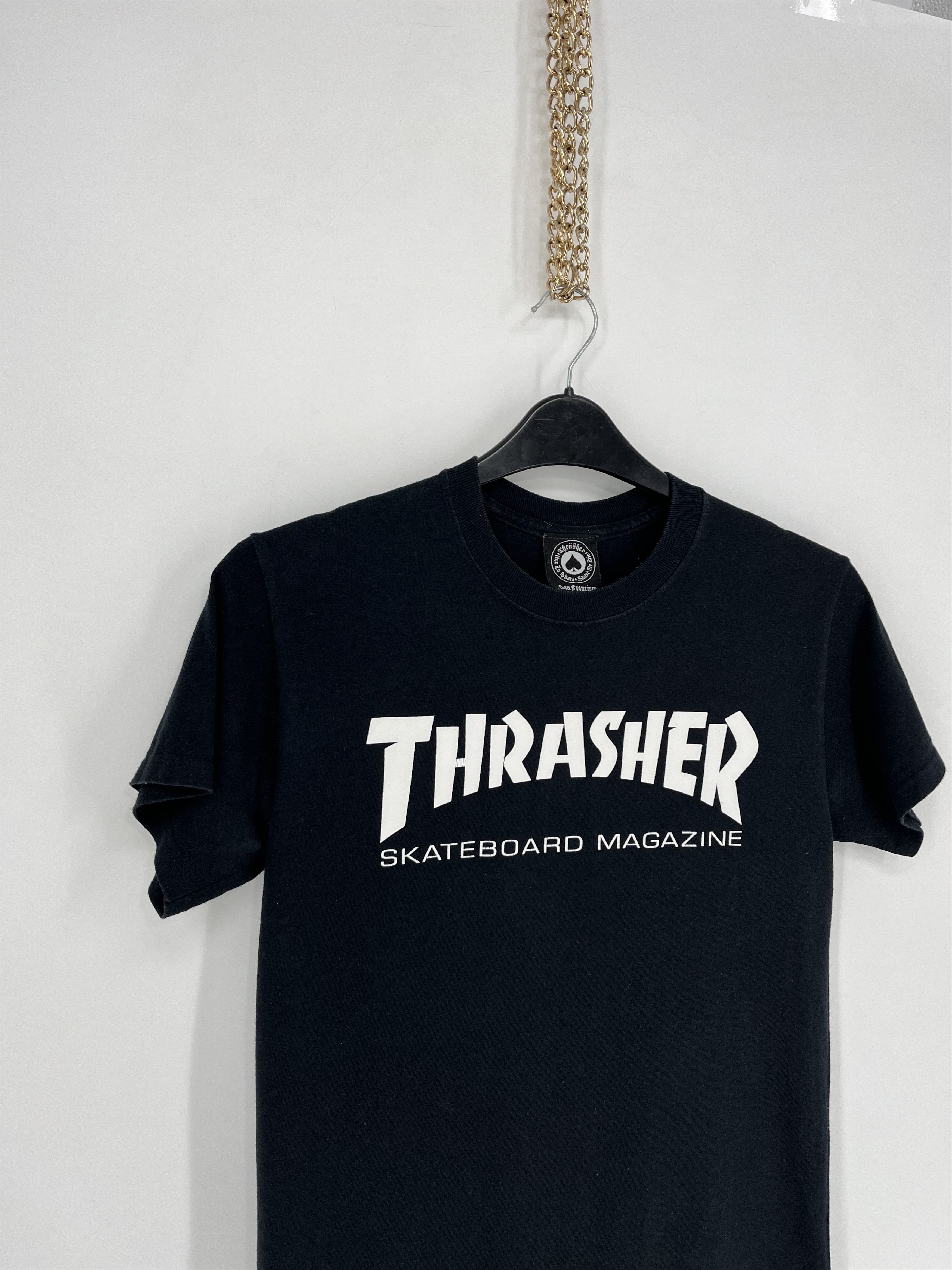 Thrasher × Vintage Thrasher Magazine Skateboarding streetwear vintage tee Size US S / EU 44-46 / 1 - 3 Thumbnail