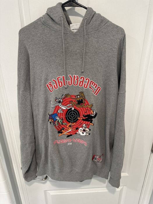 Vetements Vetements Cartoon Hoodie | Grailed