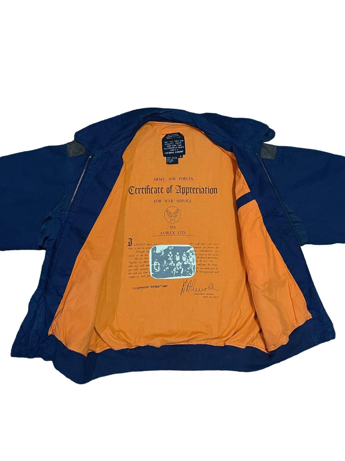 Avirex Avirex Vintage Airforce Edition Bomber Jacket Size US M / EU 48-50 / 2 - 14 Thumbnail