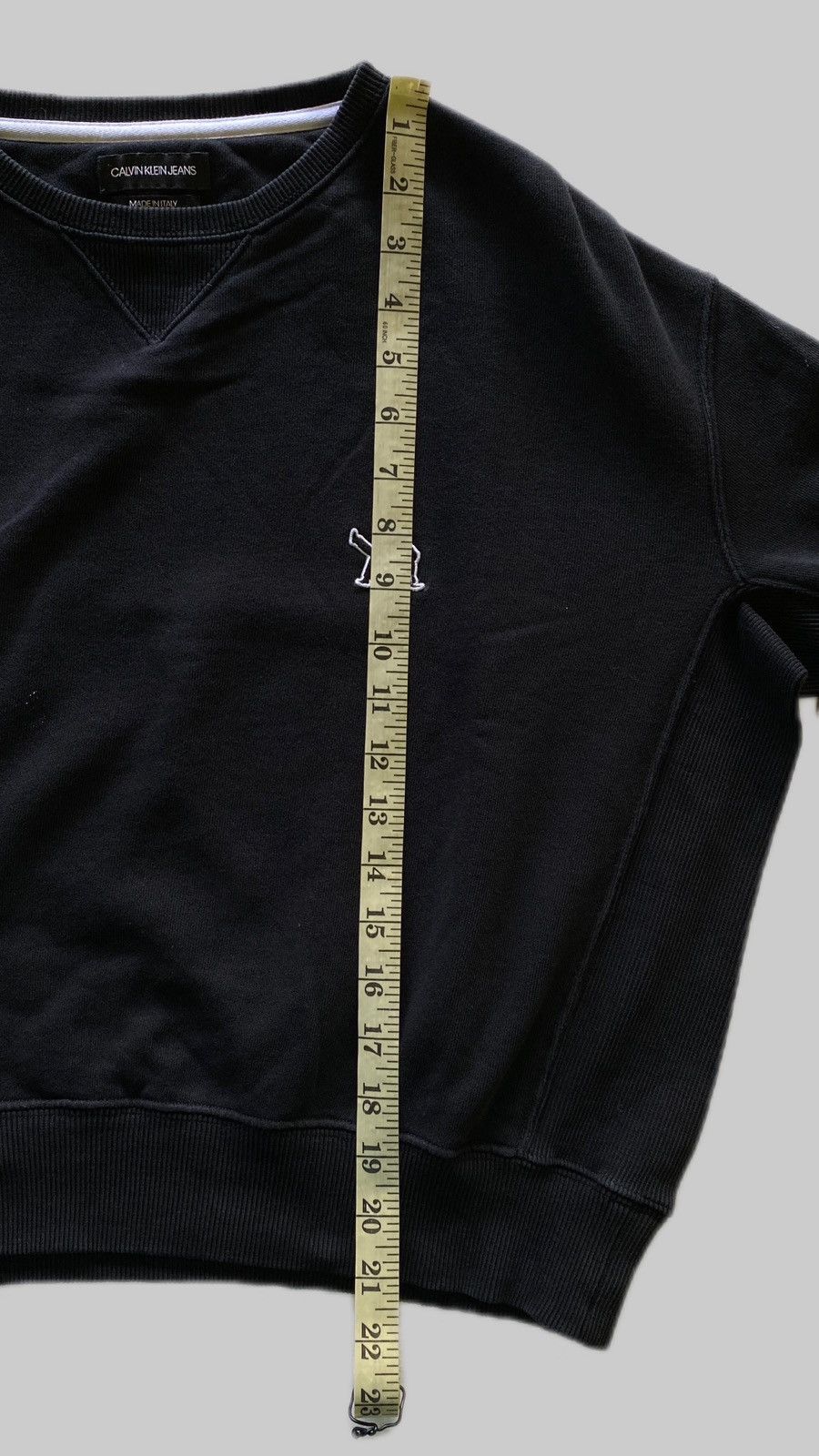 Calvin Klein 205W39NYC 2017 Raf Simons Era Brooke Shields Patch Boxy Sweatshirt Size US L / EU 52-54 / 3 - 10 Thumbnail