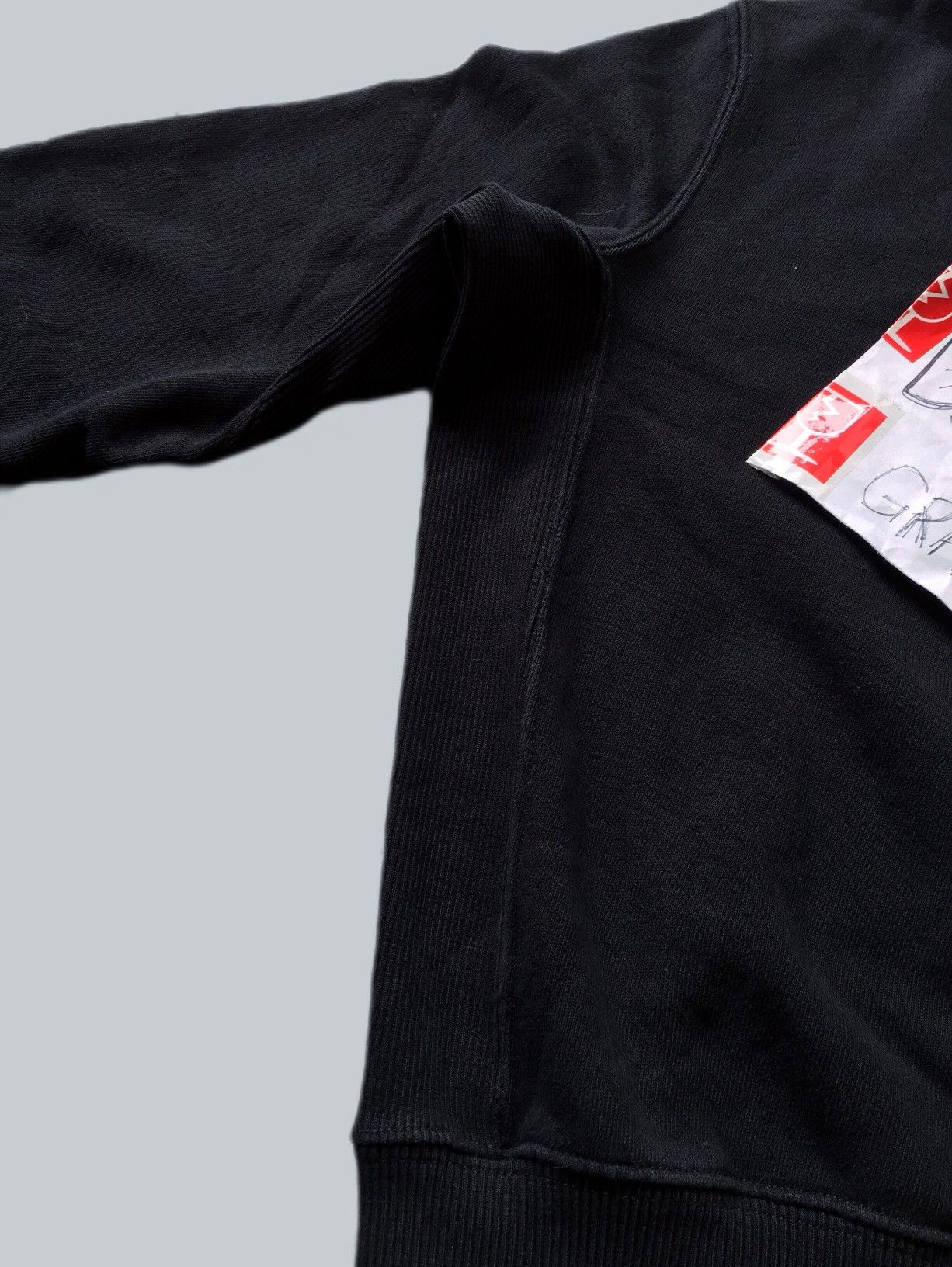 Calvin Klein 205W39NYC 2017 Raf Simons Era Brooke Shields Patch Boxy Sweatshirt Size US L / EU 52-54 / 3 - 8 Thumbnail