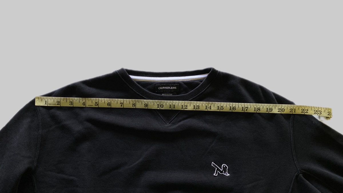 Calvin Klein 205W39NYC 2017 Raf Simons Era Brooke Shields Patch Boxy Sweatshirt Size US L / EU 52-54 / 3 - 11 Thumbnail