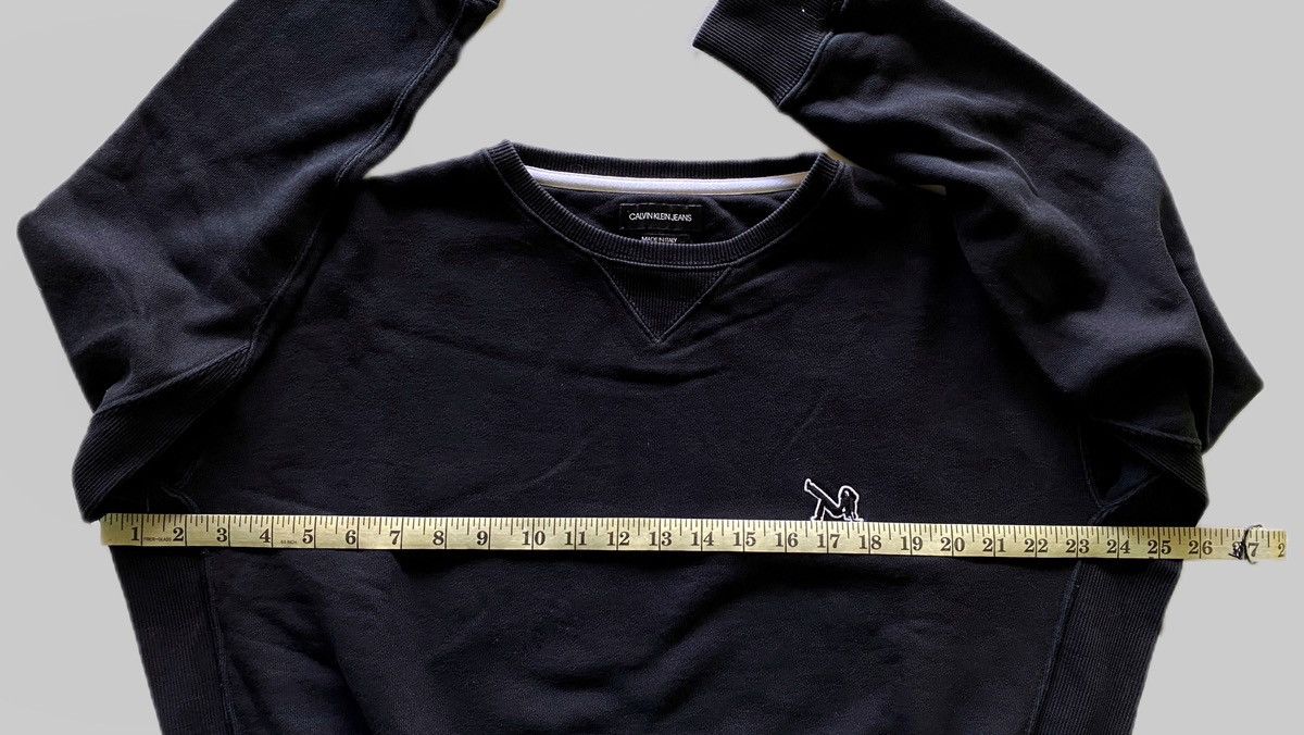 Calvin Klein 205W39NYC 2017 Raf Simons Era Brooke Shields Patch Boxy Sweatshirt Size US L / EU 52-54 / 3 - 9 Thumbnail