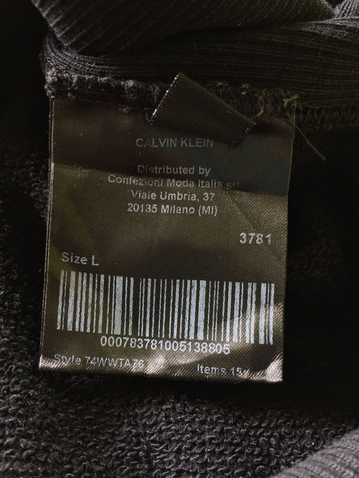 Calvin Klein 205W39NYC 2017 Raf Simons Era Brooke Shields Patch Boxy Sweatshirt Size US L / EU 52-54 / 3 - 5 Thumbnail