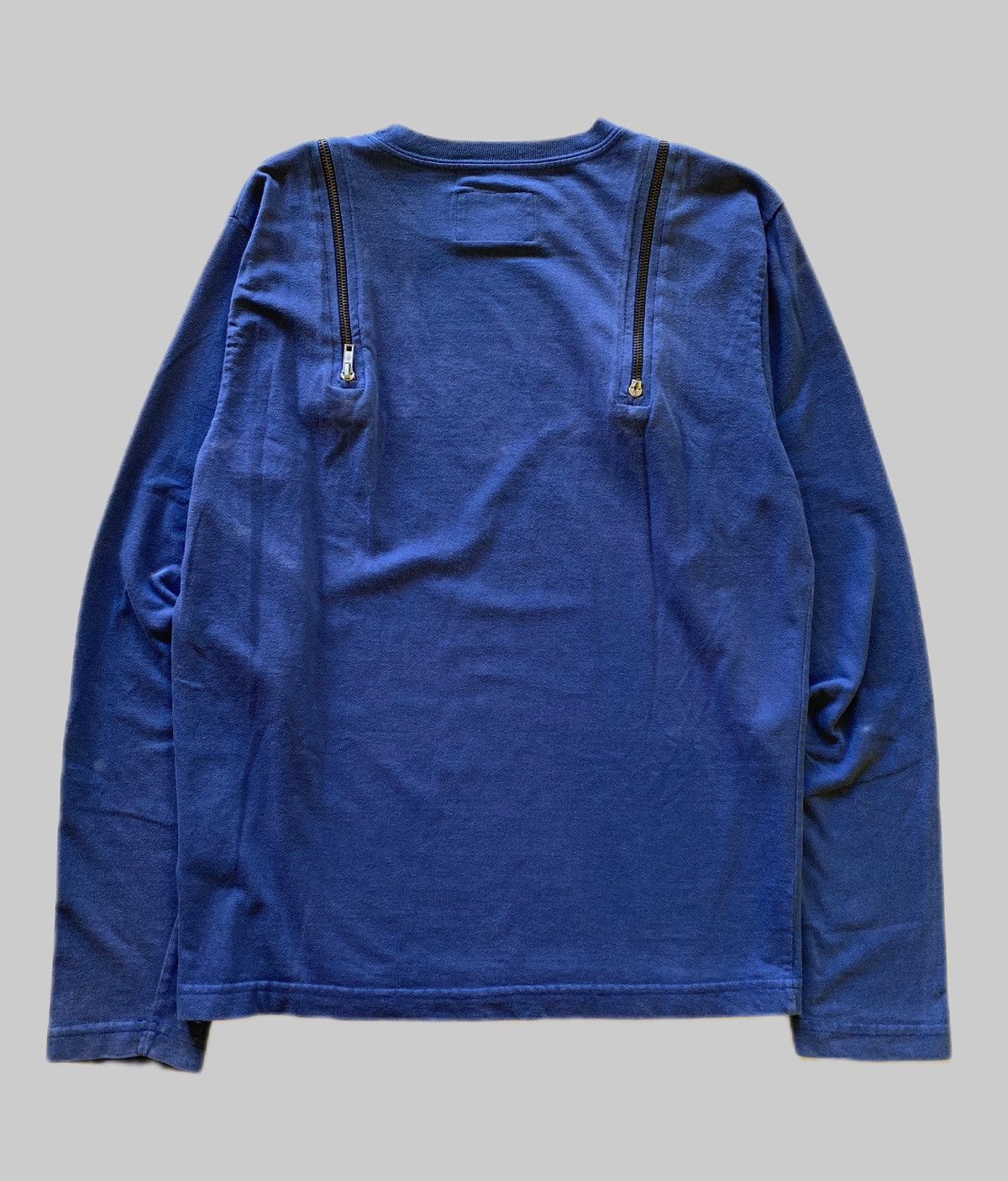 W&LT Vintage W&LT Faded Bondage Zipper Shirt Size US M / EU 48-50 / 2 - 14 Thumbnail