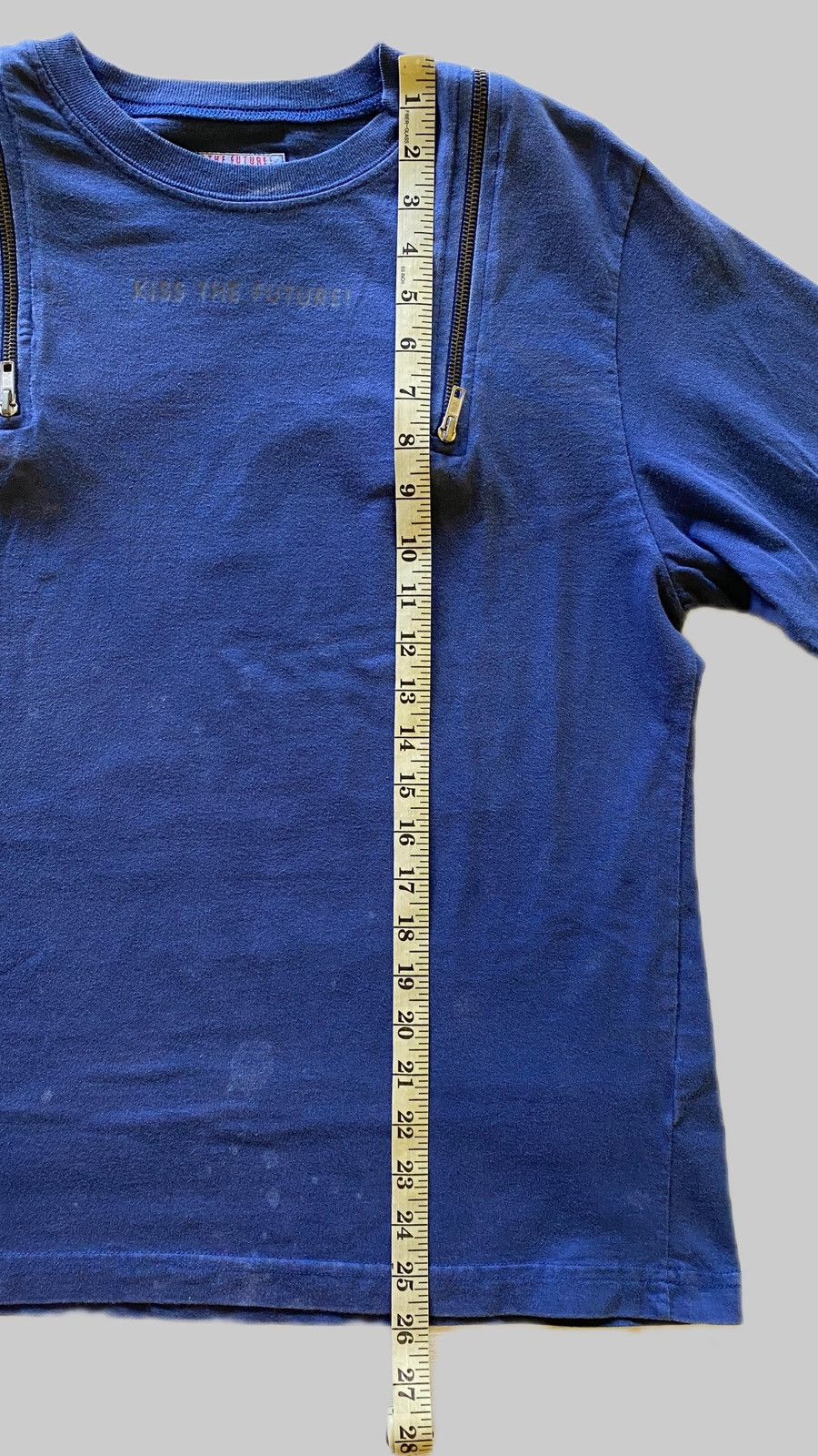 W&LT Vintage W&LT Faded Bondage Zipper Shirt Size US M / EU 48-50 / 2 - 8 Thumbnail