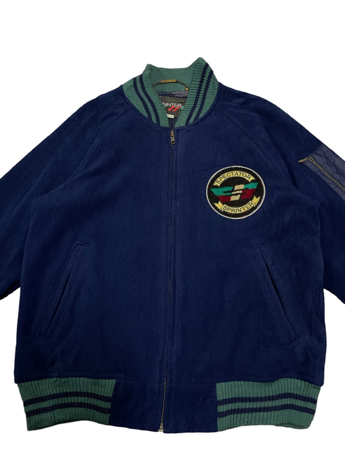 Gear for Sports Vintage Sprinter Spectator Embroidery Varsity Jacket Size US M / EU 48-50 / 2 - 4 Thumbnail