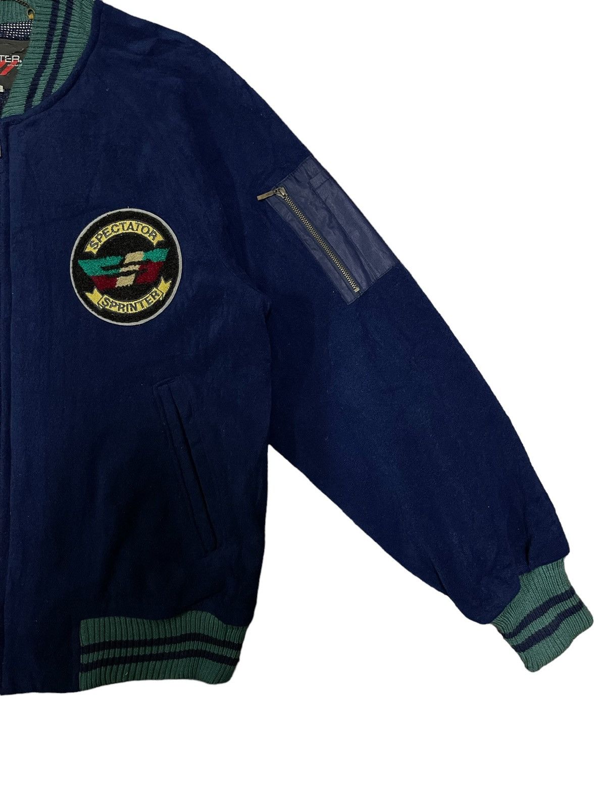 Gear for Sports Vintage Sprinter Spectator Embroidery Varsity Jacket Size US M / EU 48-50 / 2 - 3 Thumbnail