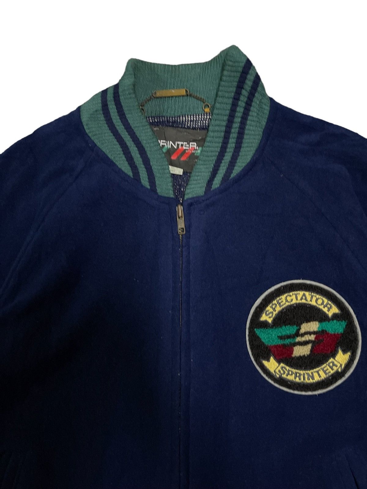 Gear for Sports Vintage Sprinter Spectator Embroidery Varsity Jacket Size US M / EU 48-50 / 2 - 5 Thumbnail