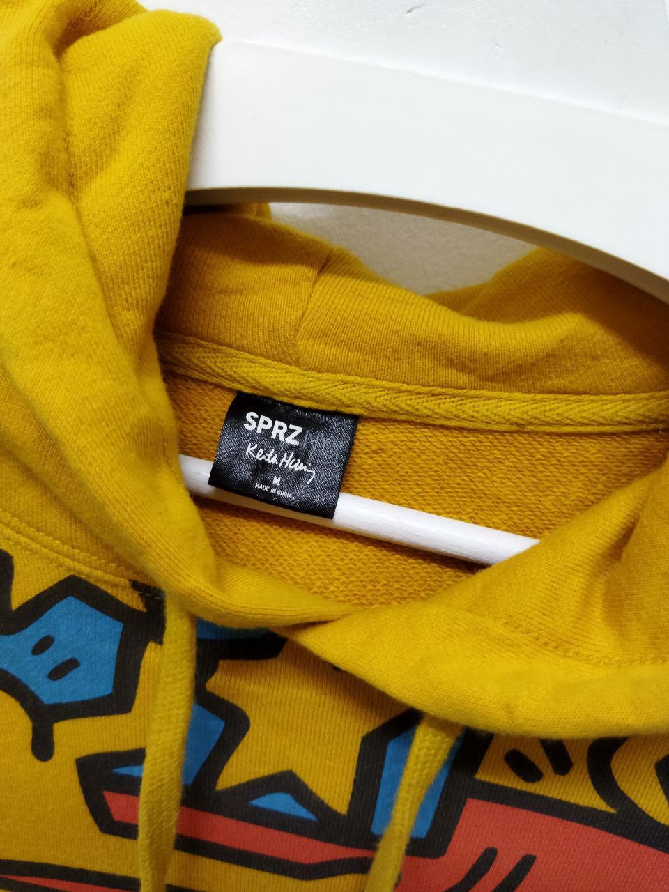 Keith Haring Vintage KEITH HARING American Art Hoodie - Size M Size US M / EU 48-50 / 2 - 5 Thumbnail