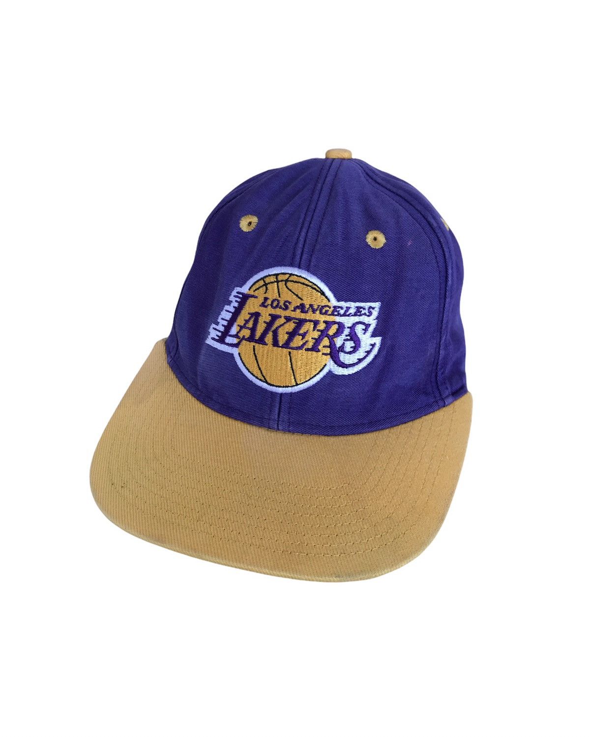 Adidas Vintage Adidas La Lakers Cap Size ONE SIZE - 1 Thumbnail