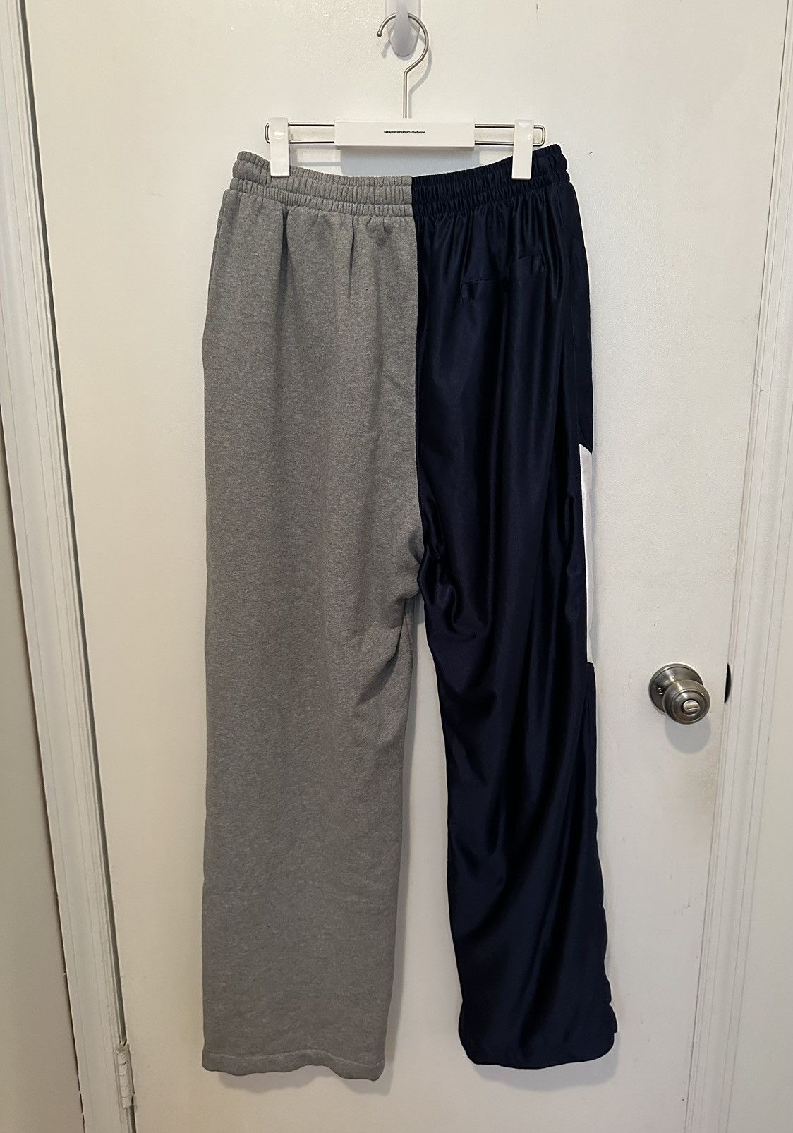 Balenciaga SS 21 50/50 Wide Fit Track Pants Size US 30 / EU 46 - 7 Thumbnail