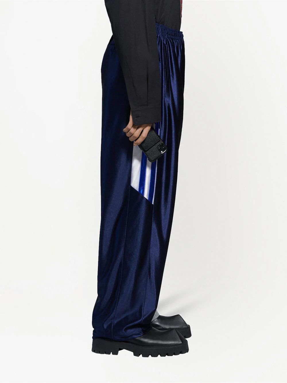 Balenciaga SS 21 50/50 Wide Fit Track Pants Size US 30 / EU 46 - 4 Thumbnail