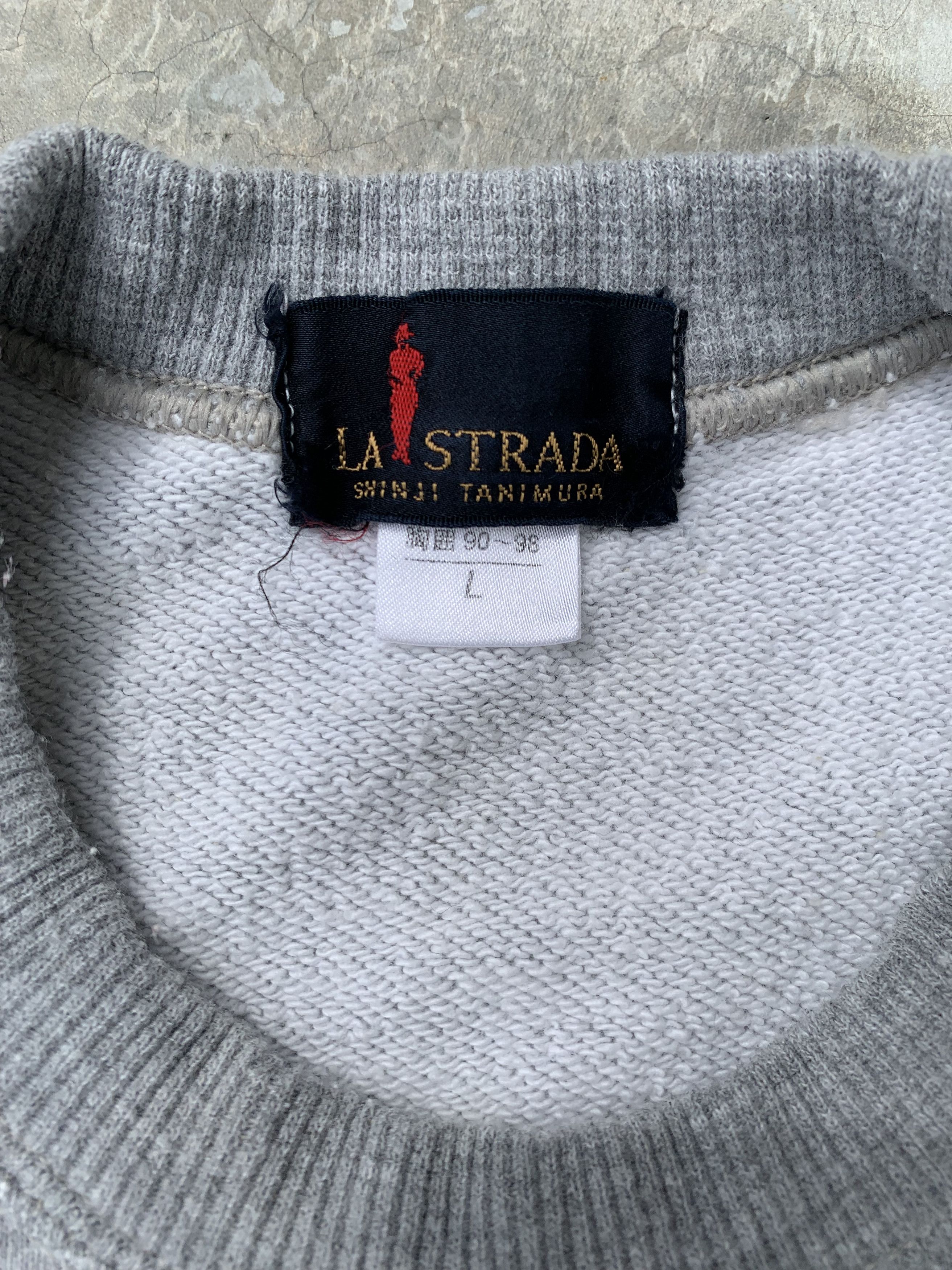 Vintage Vintage Shinji Tanimura La Strada Album Sweatshirt Size US S / EU 44-46 / 1 - 6 Thumbnail