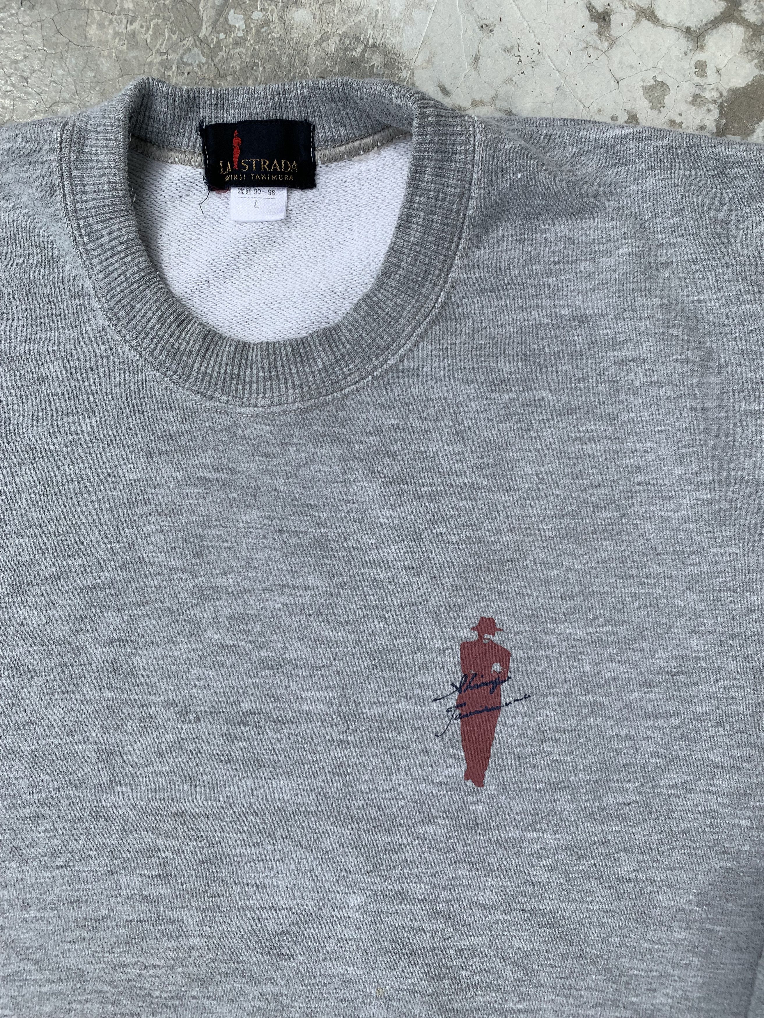 Vintage Vintage Shinji Tanimura La Strada Album Sweatshirt Size US S / EU 44-46 / 1 - 3 Thumbnail