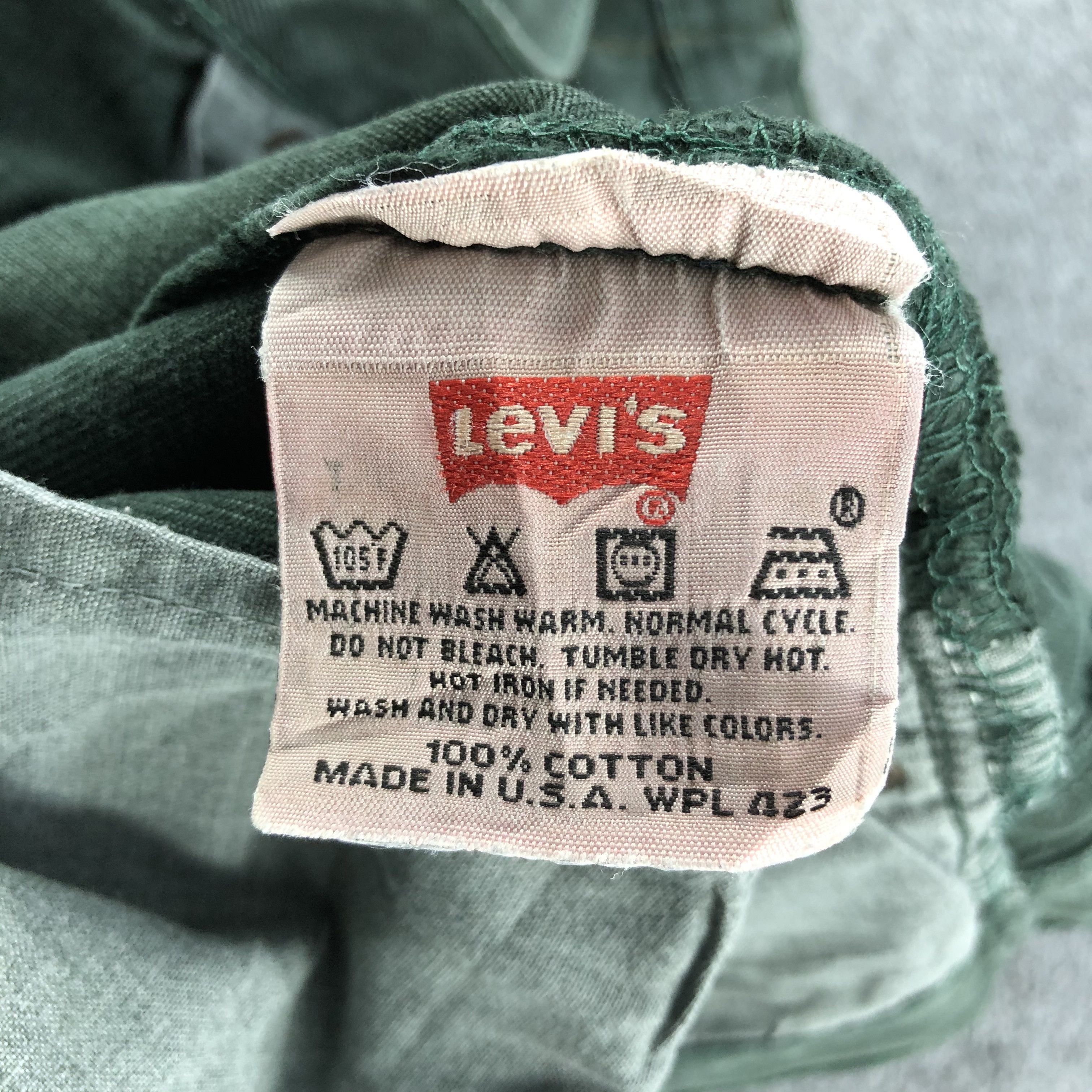 Levi's × Vintage 90s Vintage Levis 501 Jeans-J1413 Size US 34 / EU 50 - 11 Thumbnail