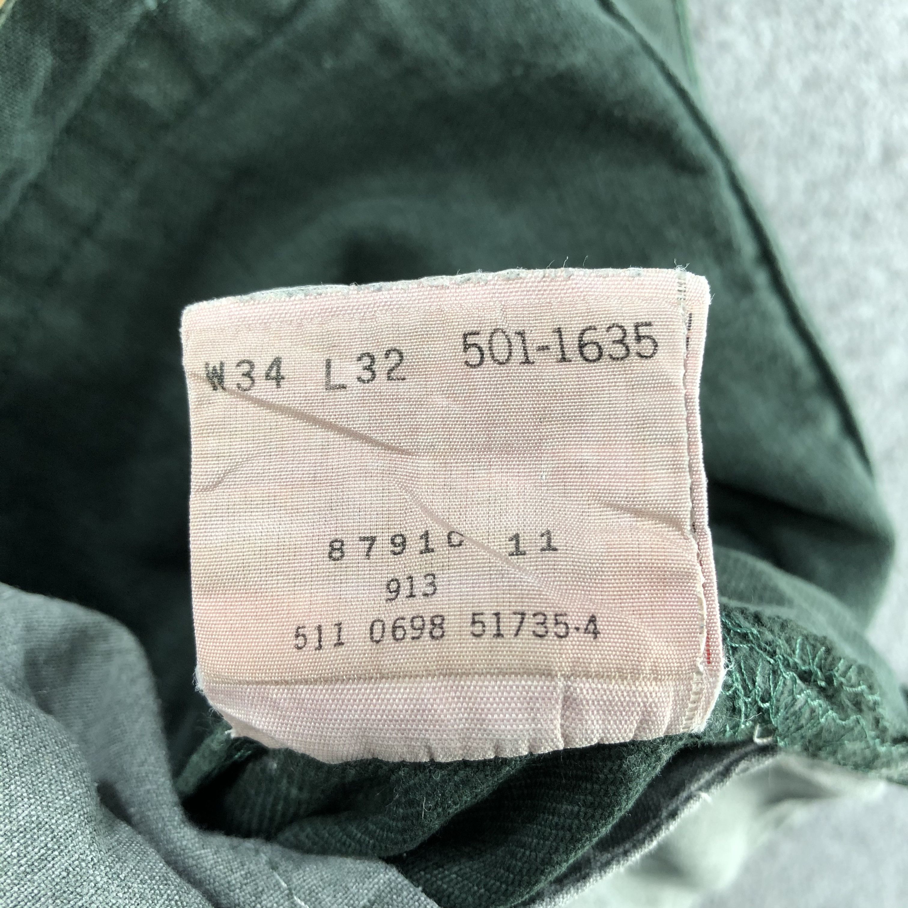 Levi's × Vintage 90s Vintage Levis 501 Jeans-J1413 Size US 34 / EU 50 - 12 Thumbnail