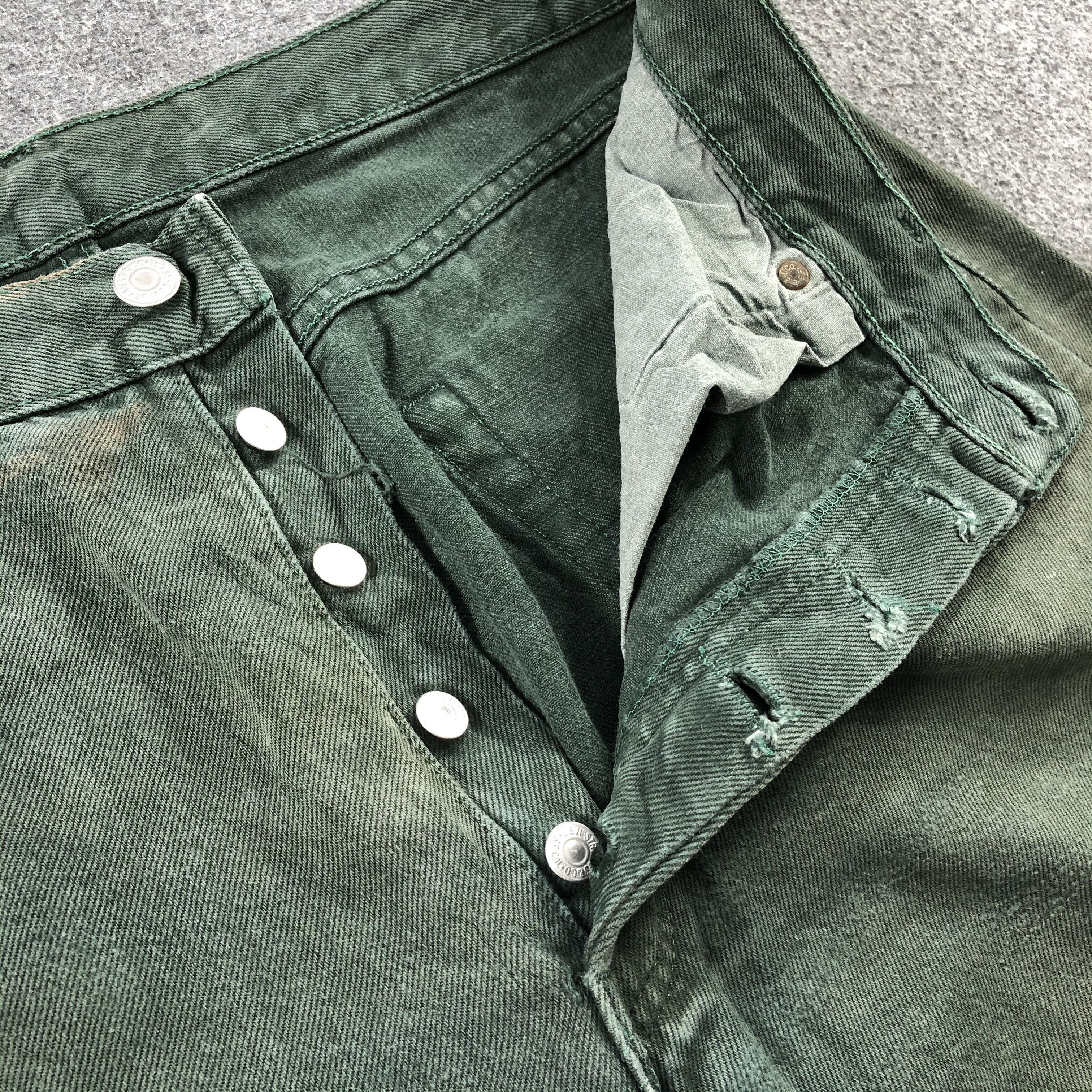 Levi's × Vintage 90s Vintage Levis 501 Jeans-J1413 Size US 34 / EU 50 - 9 Thumbnail