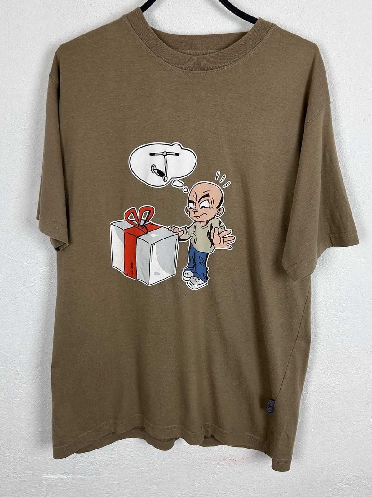 Vintage 00s Vintage Bad + Mad Skateboarding Y2K Design T-Shirt Size US M / EU 48-50 / 2 - 1 Thumbnail