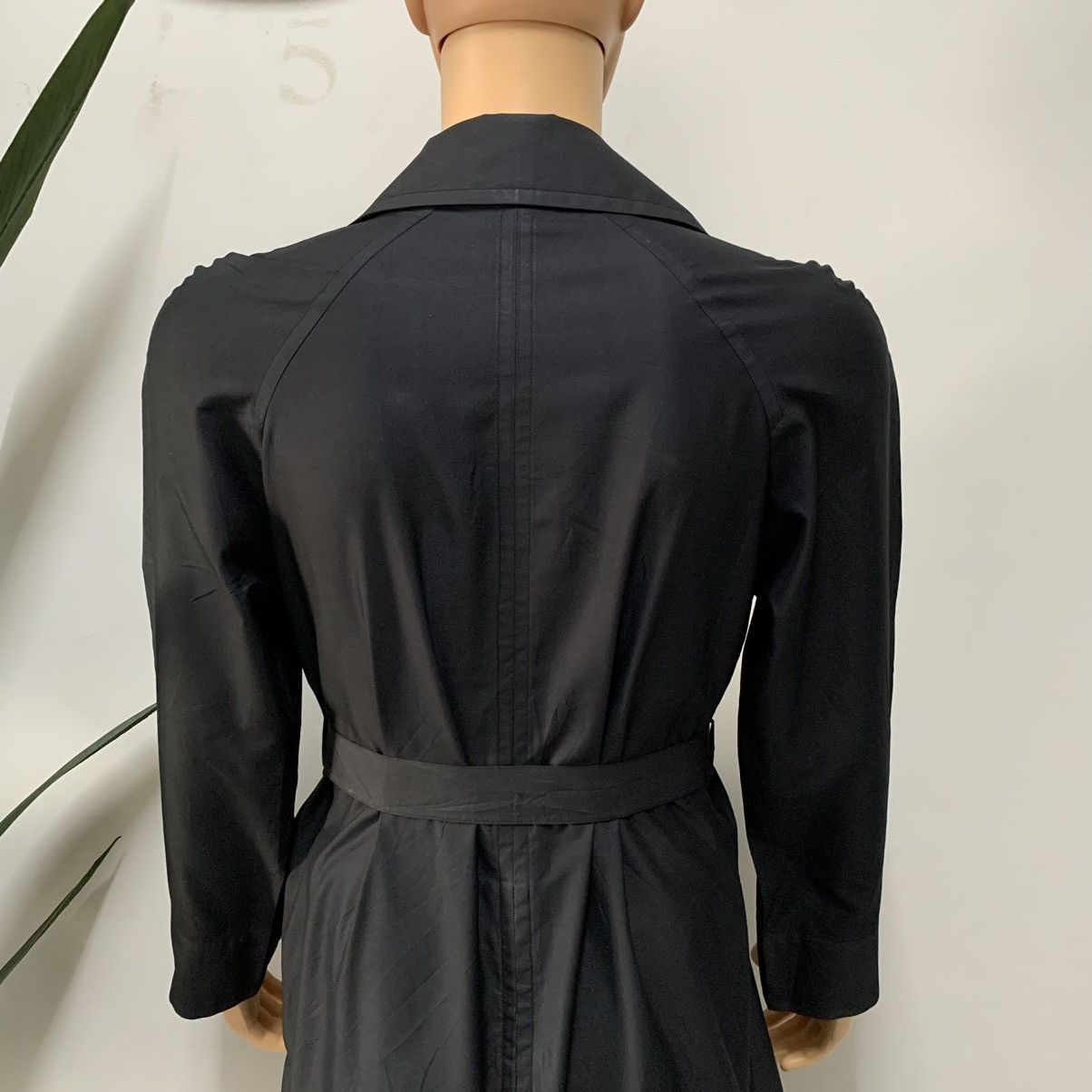 Hermes ARCHIVES🔥 80's Hermes Paris Silk Trench Coat #3931-136 Size M / US 6-8 / IT 42-44 - 16 Thumbnail