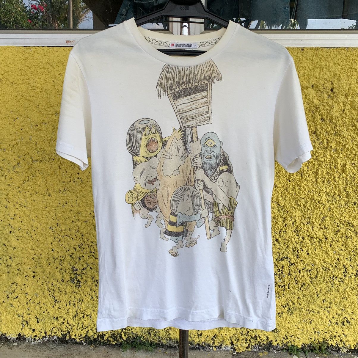 Japanese Brand Uniqlo anime japan white t-shirt tee Size US S / EU 44-46 / 1 - 4 Thumbnail