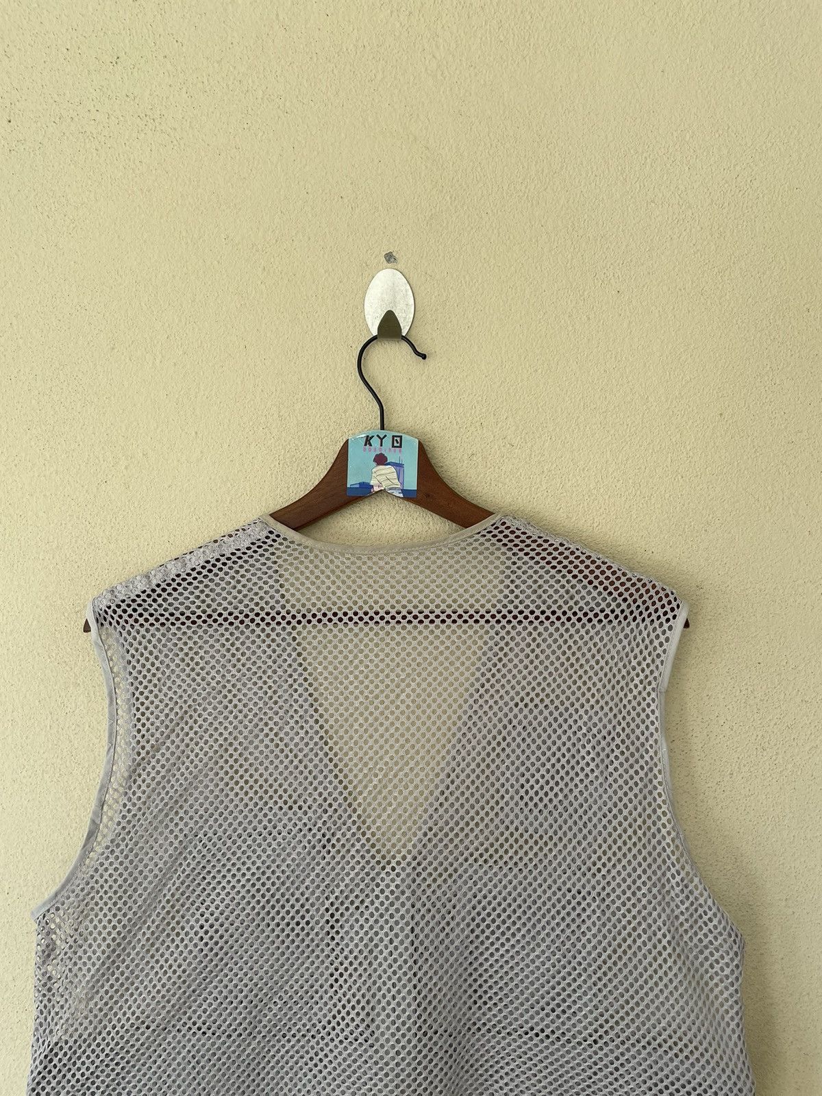Japanese Brand × Vintage VINTAGE JAPANESE FISHNET VEST Size US M / EU 48-50 / 2 - 7 Thumbnail