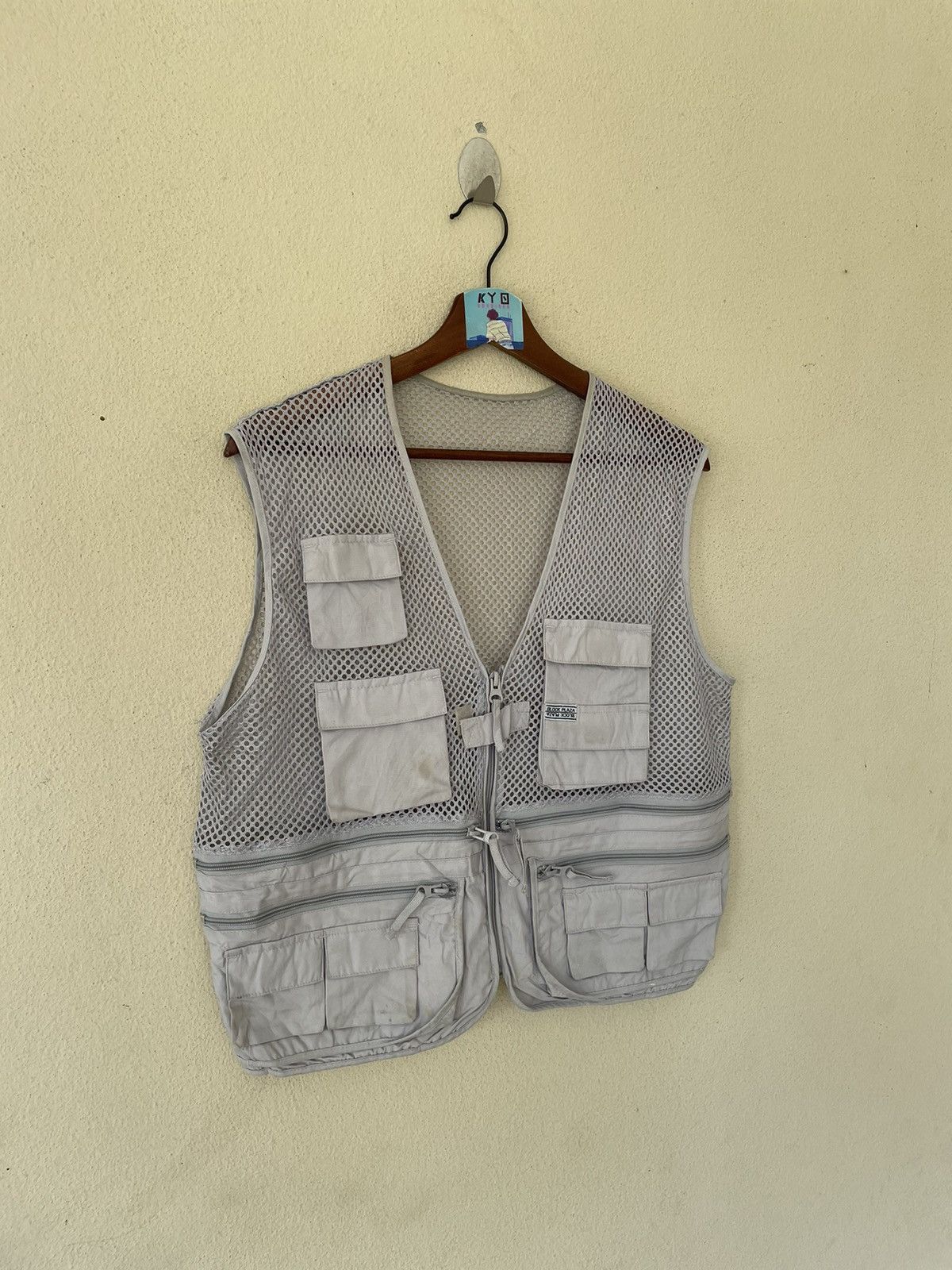 Japanese Brand × Vintage VINTAGE JAPANESE FISHNET VEST Size US M / EU 48-50 / 2 - 2 Thumbnail